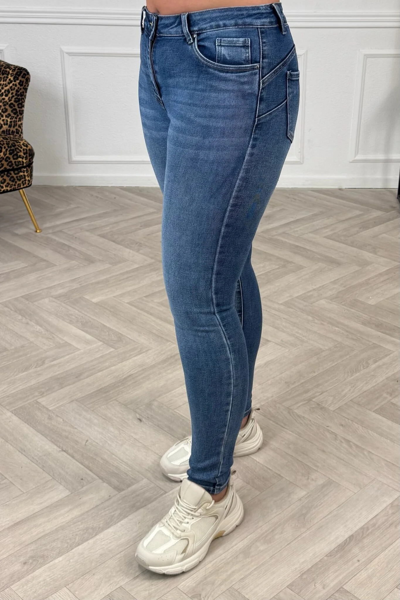 Goodies Skinny Jeans - Blue - Image 3
