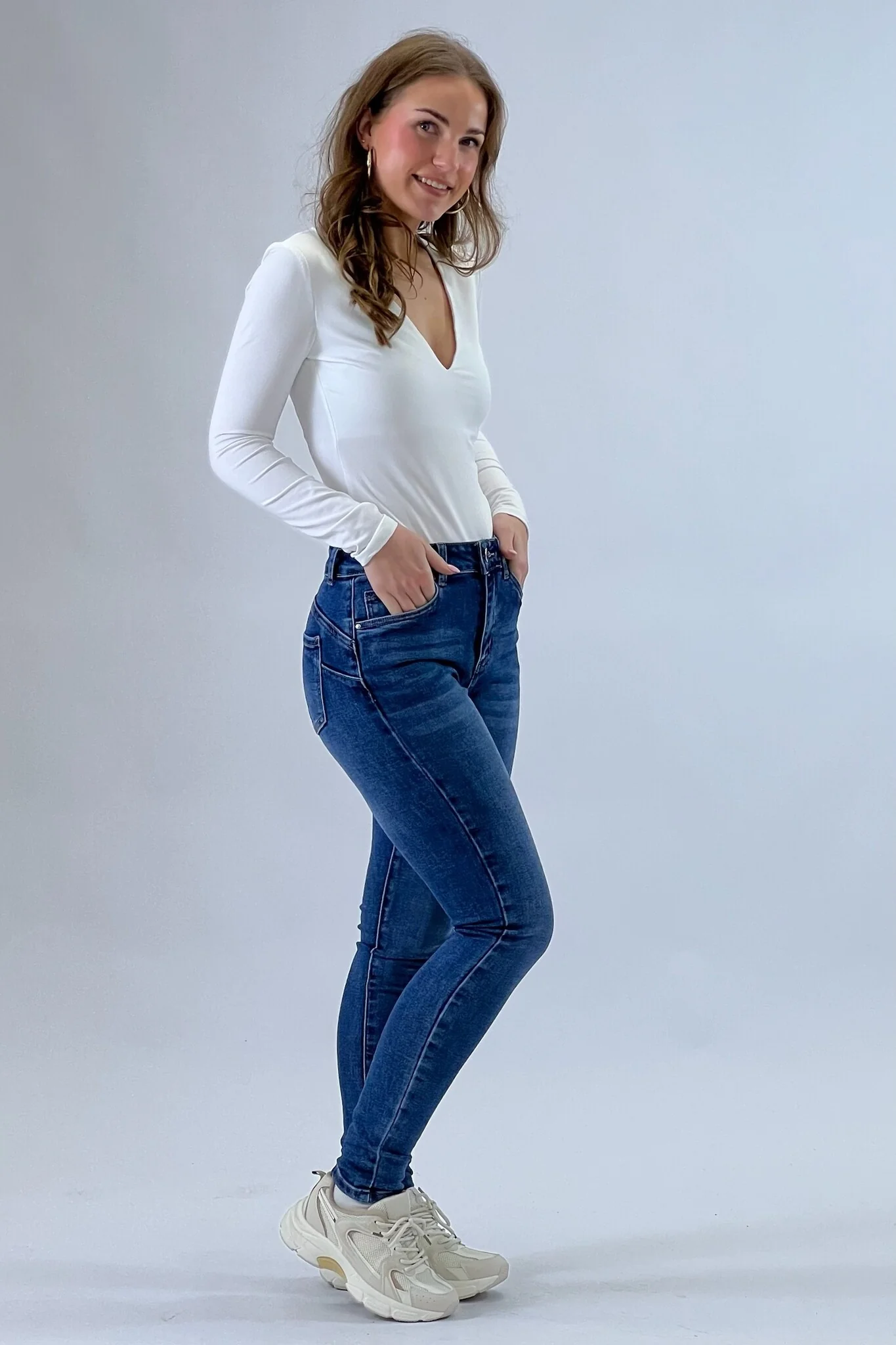 Goodies Skinny Jeans - Blue - Image 8