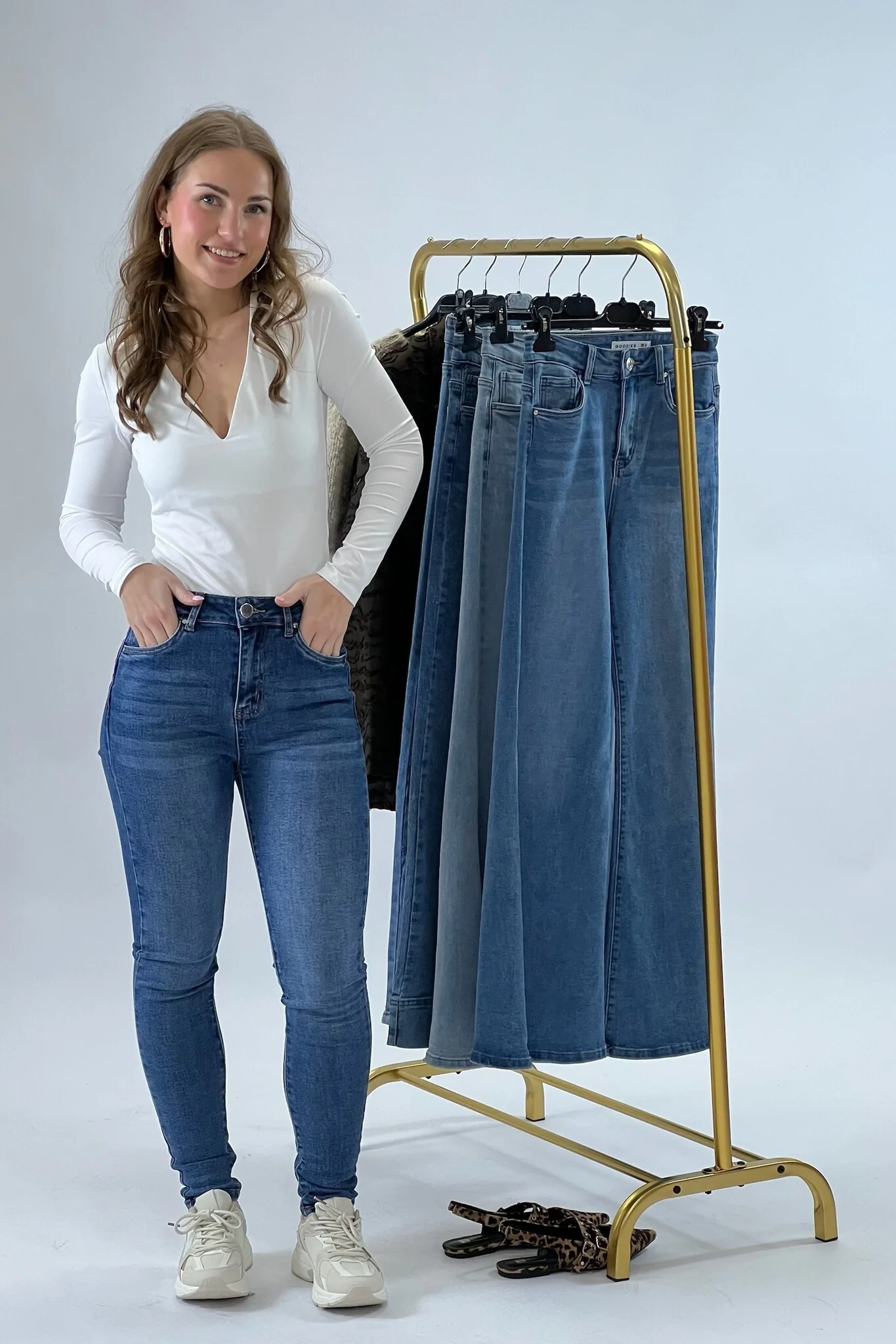 Goodies Skinny Jeans - Blue - Image 9