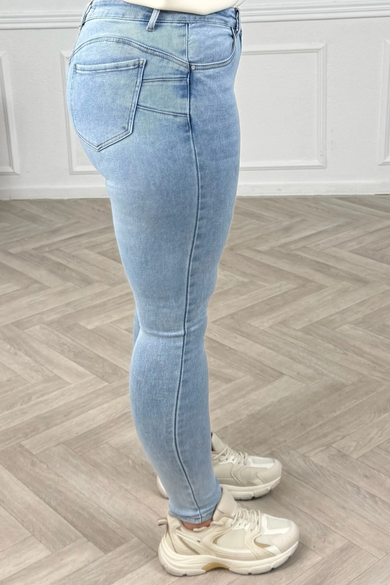 Goodies Skinny Jeans - Light Blue - Image 2
