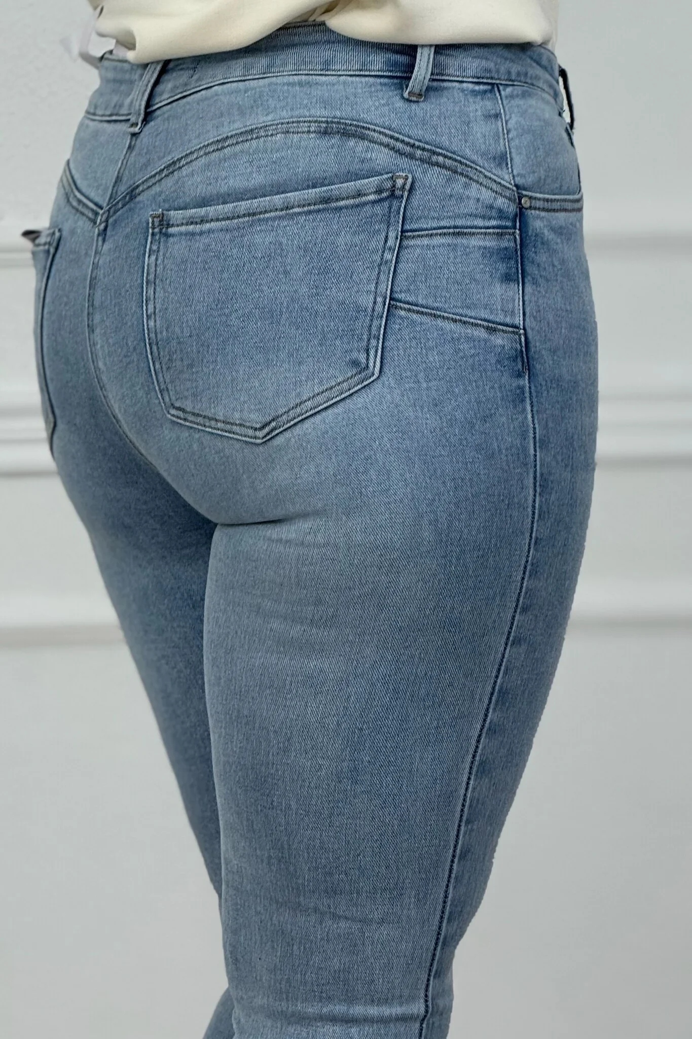 Goodies Skinny Jeans - Light Blue - Image 3