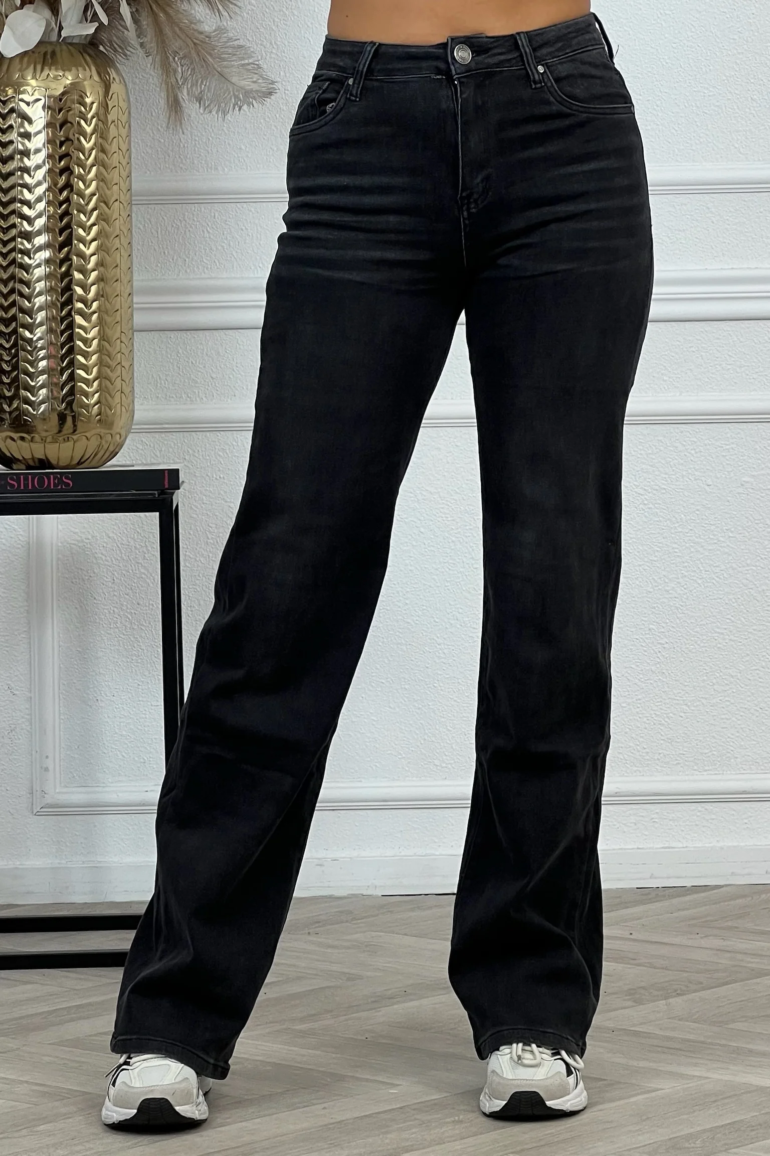 Goodies Tall Jeans - Washed Black - Image 2