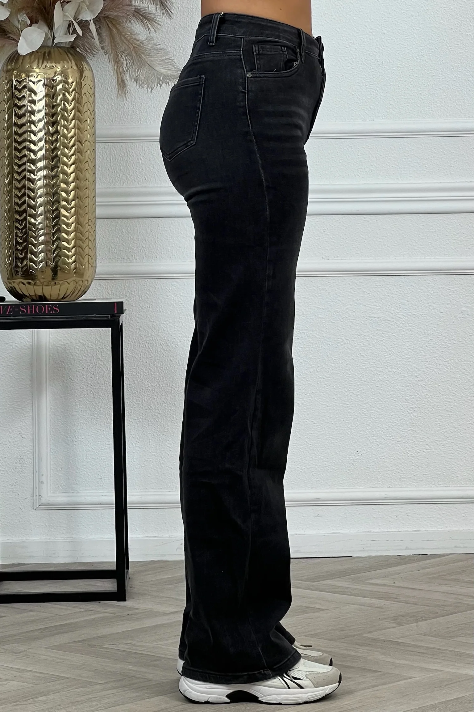 Goodies Tall Jeans - Washed Black - Image 3
