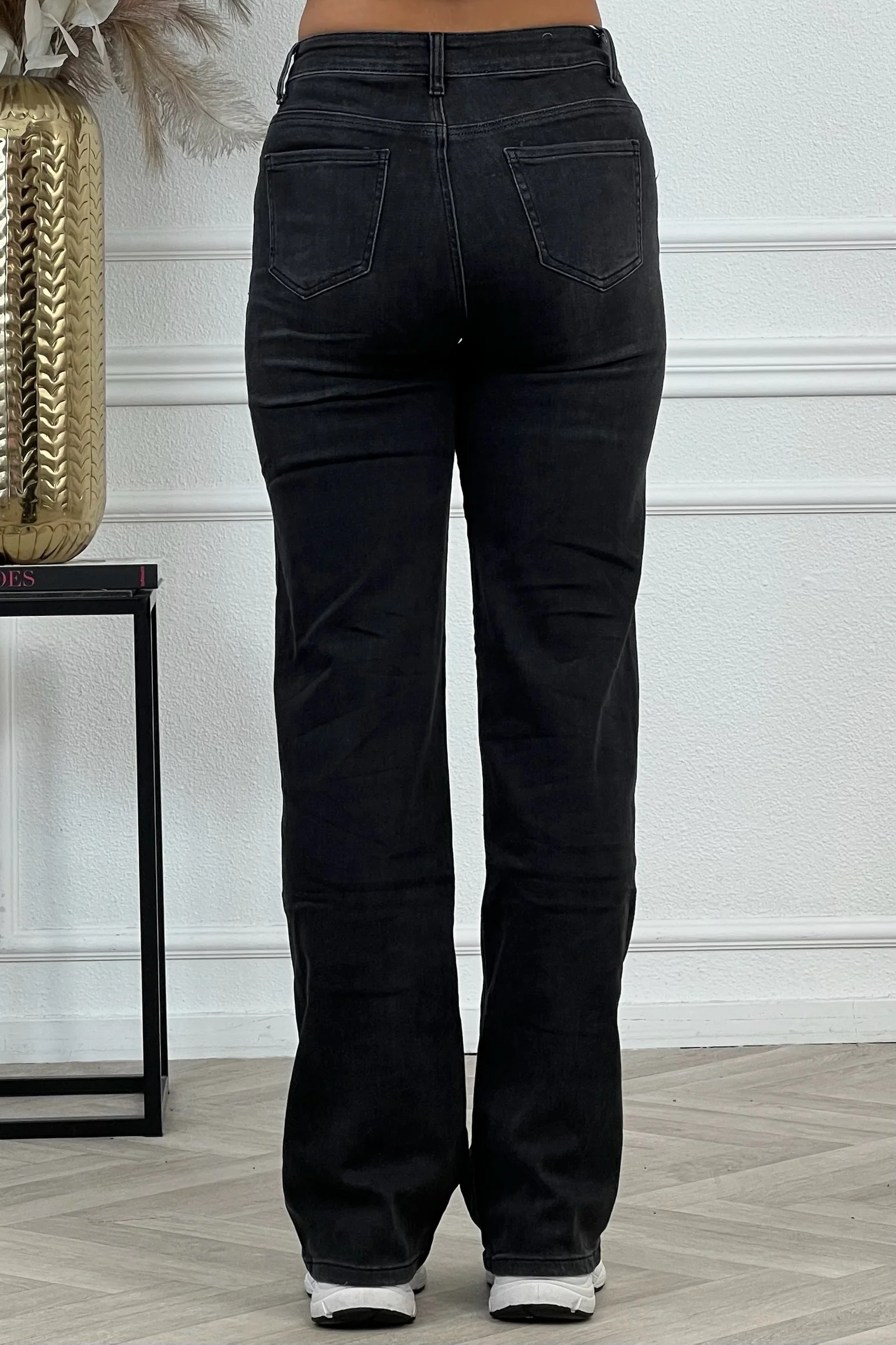 Goodies Tall Jeans - Washed Black - Image 4