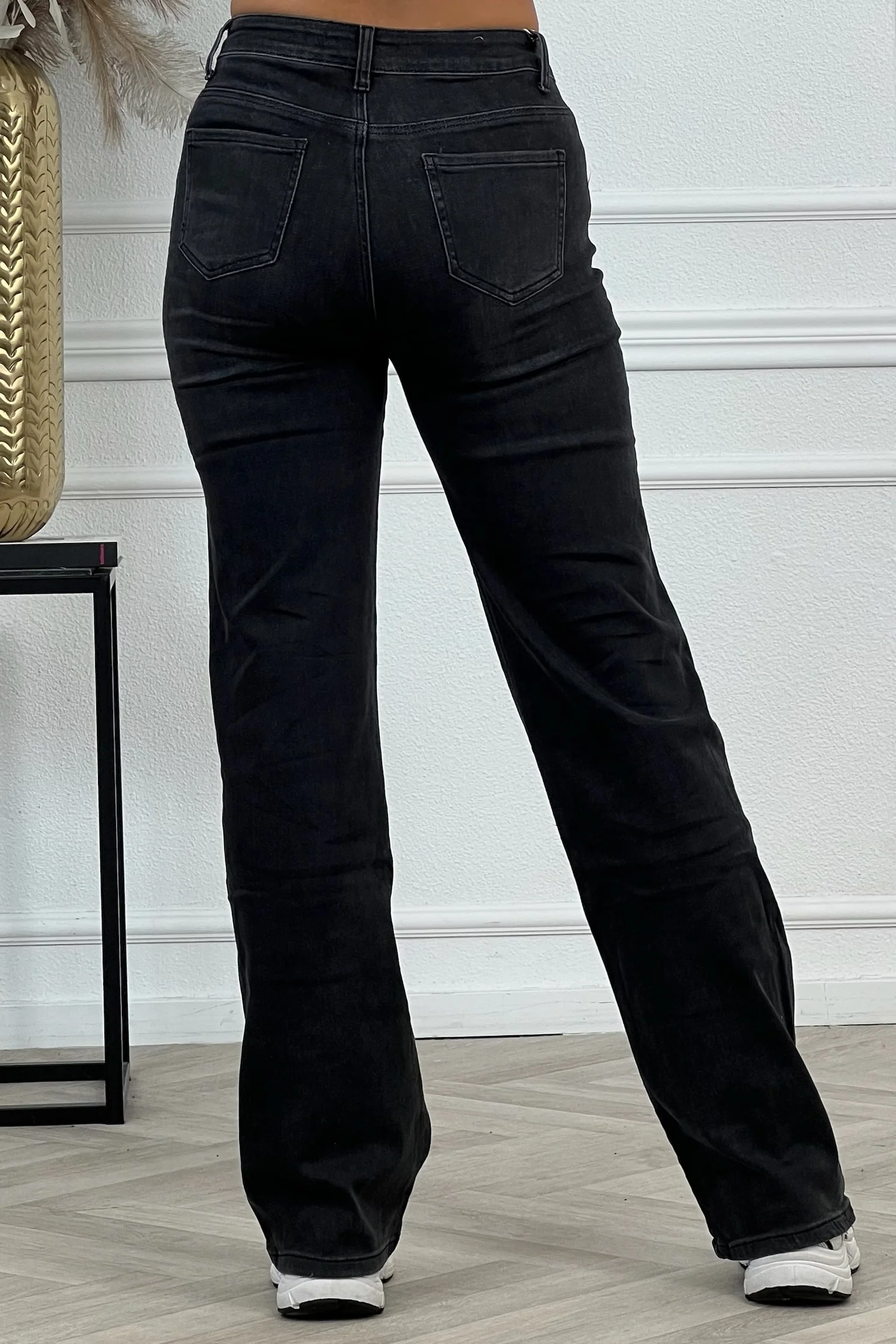 Goodies Tall Jeans - Washed Black - Image 5