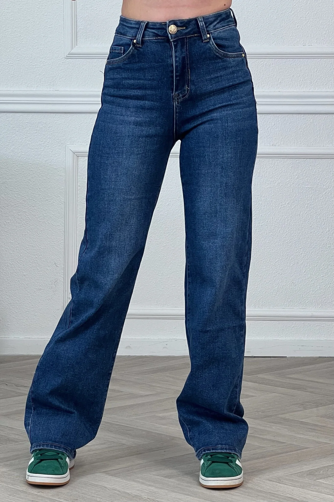 Goodies Wide Leg Goodies Jeans - Blue