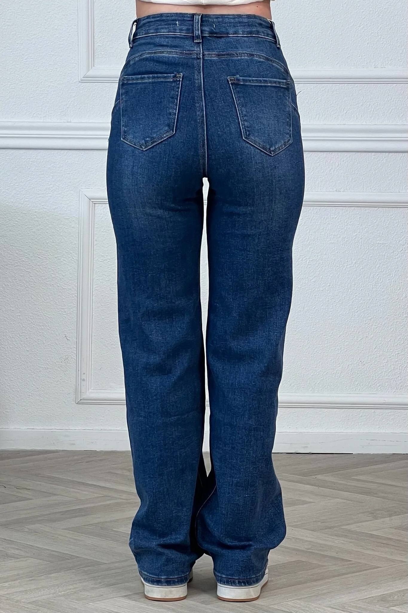 Goodies Wide Leg Goodies Jeans - Blue - Image 4