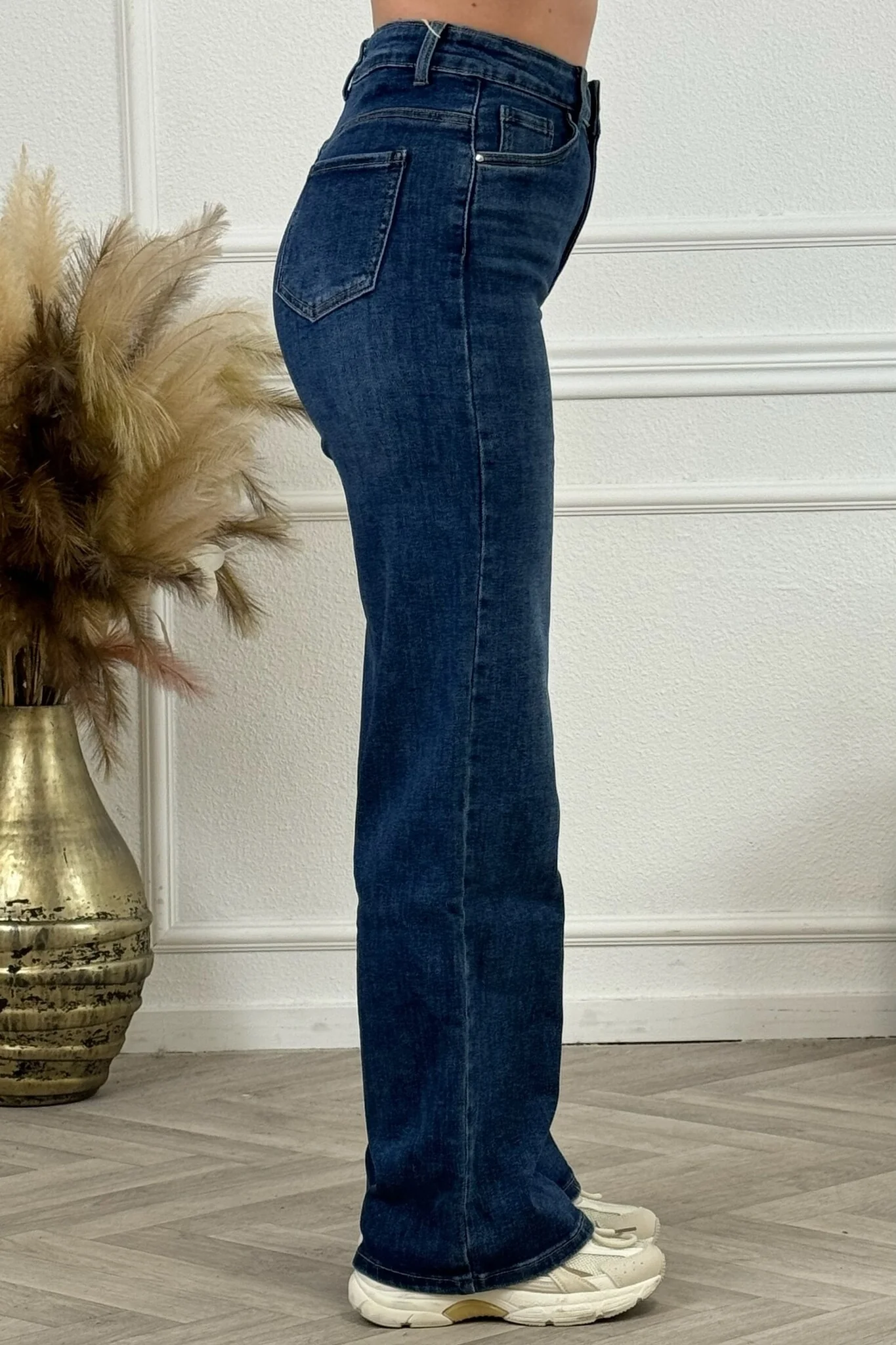 Goodies Wide Leg Jeans - Denim Blue - Image 5