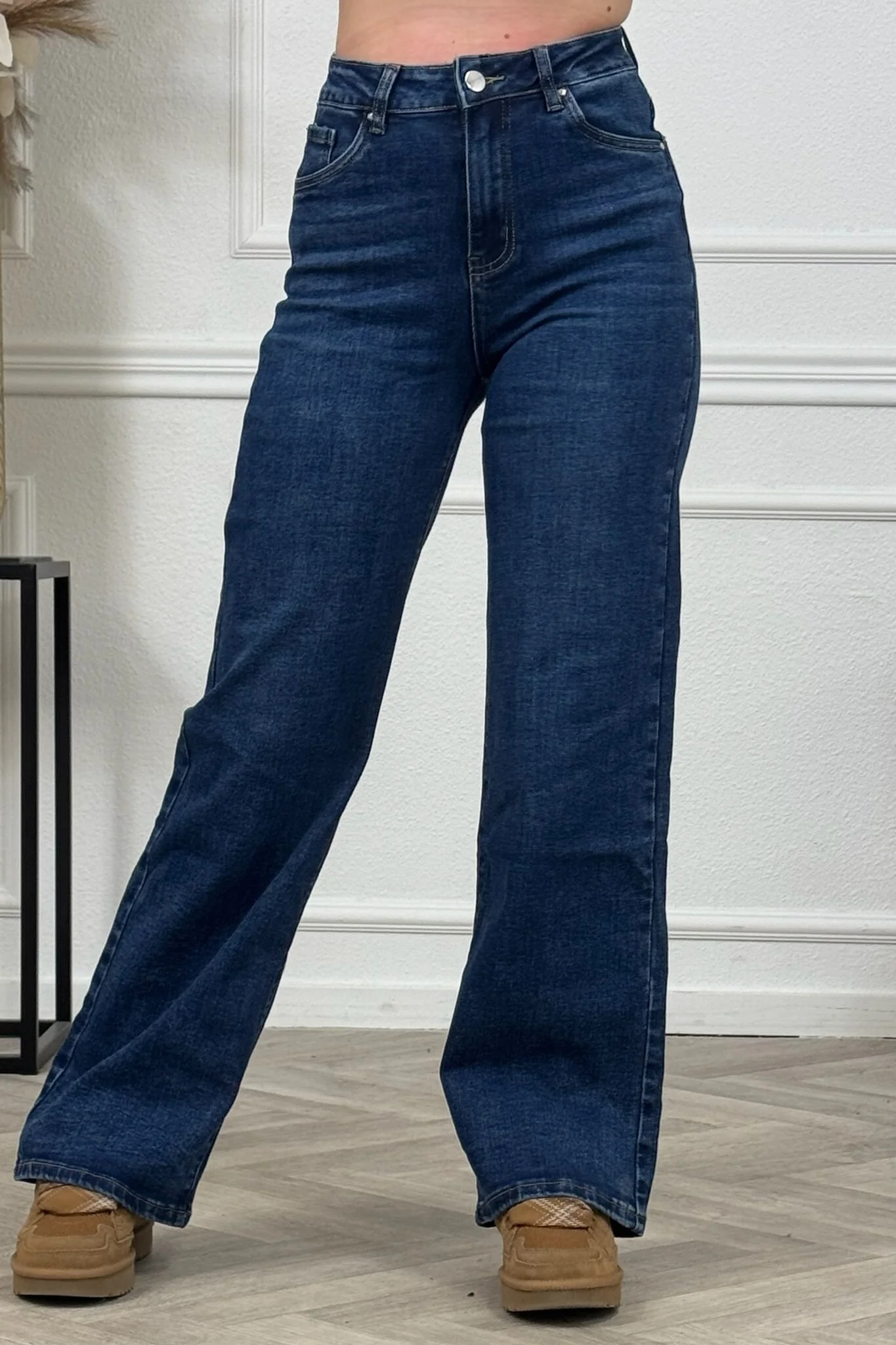 Goodies Wide Leg Jeans - Royal Blue