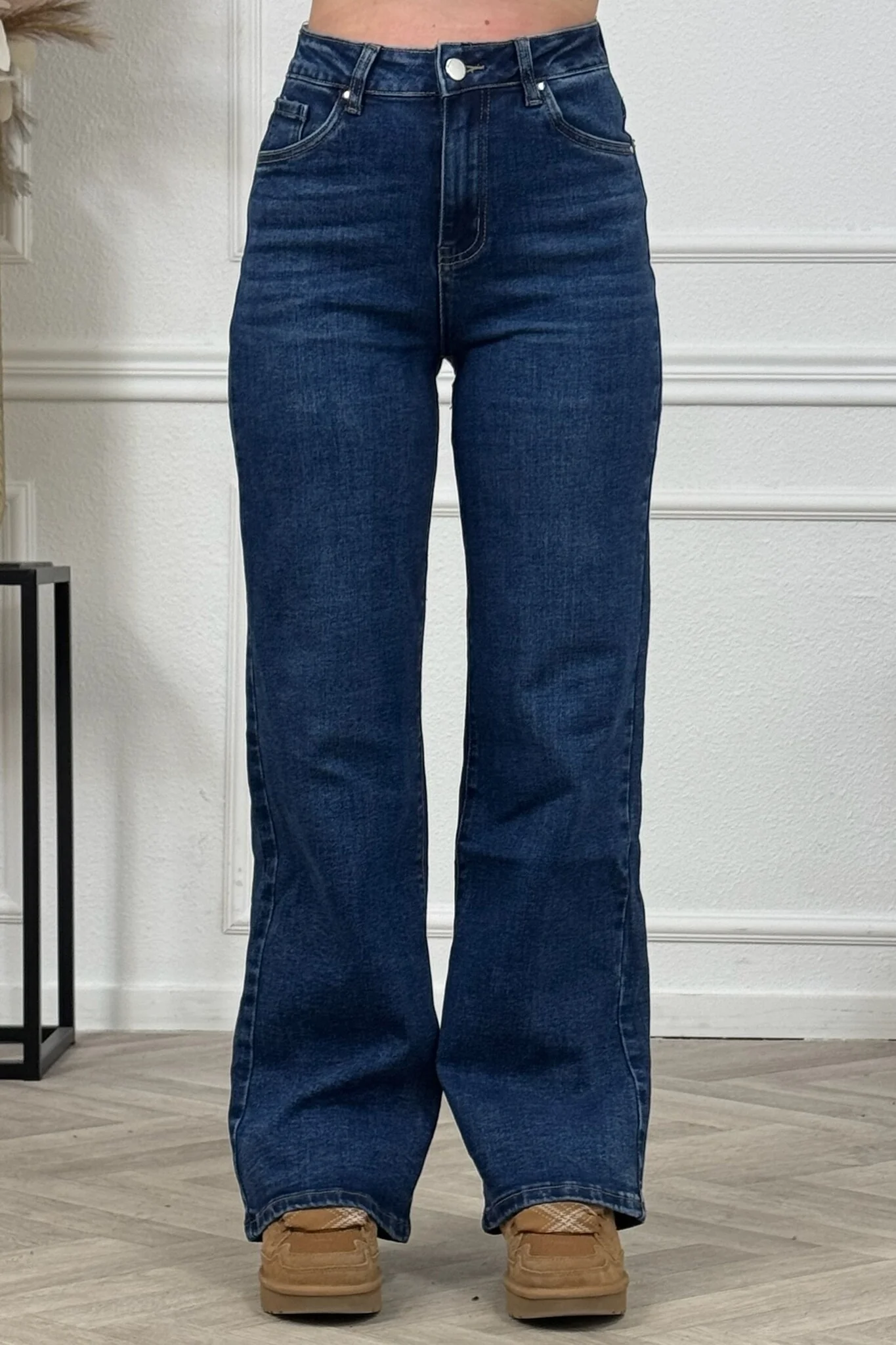Goodies Wide Leg Jeans - Royal Blue - Image 2