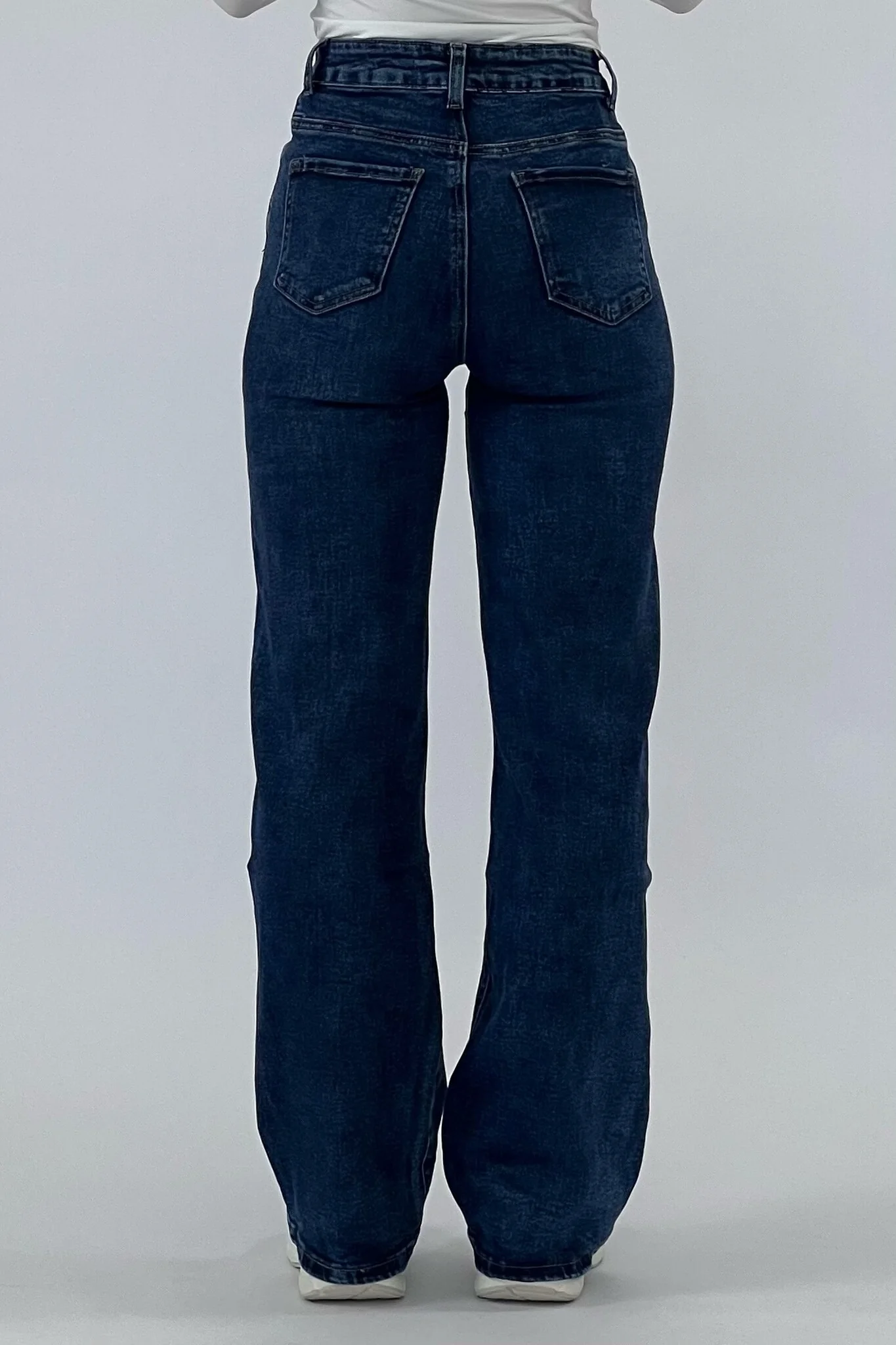 Goodies Wide Leg Jeans - Royal Blue - Image 9