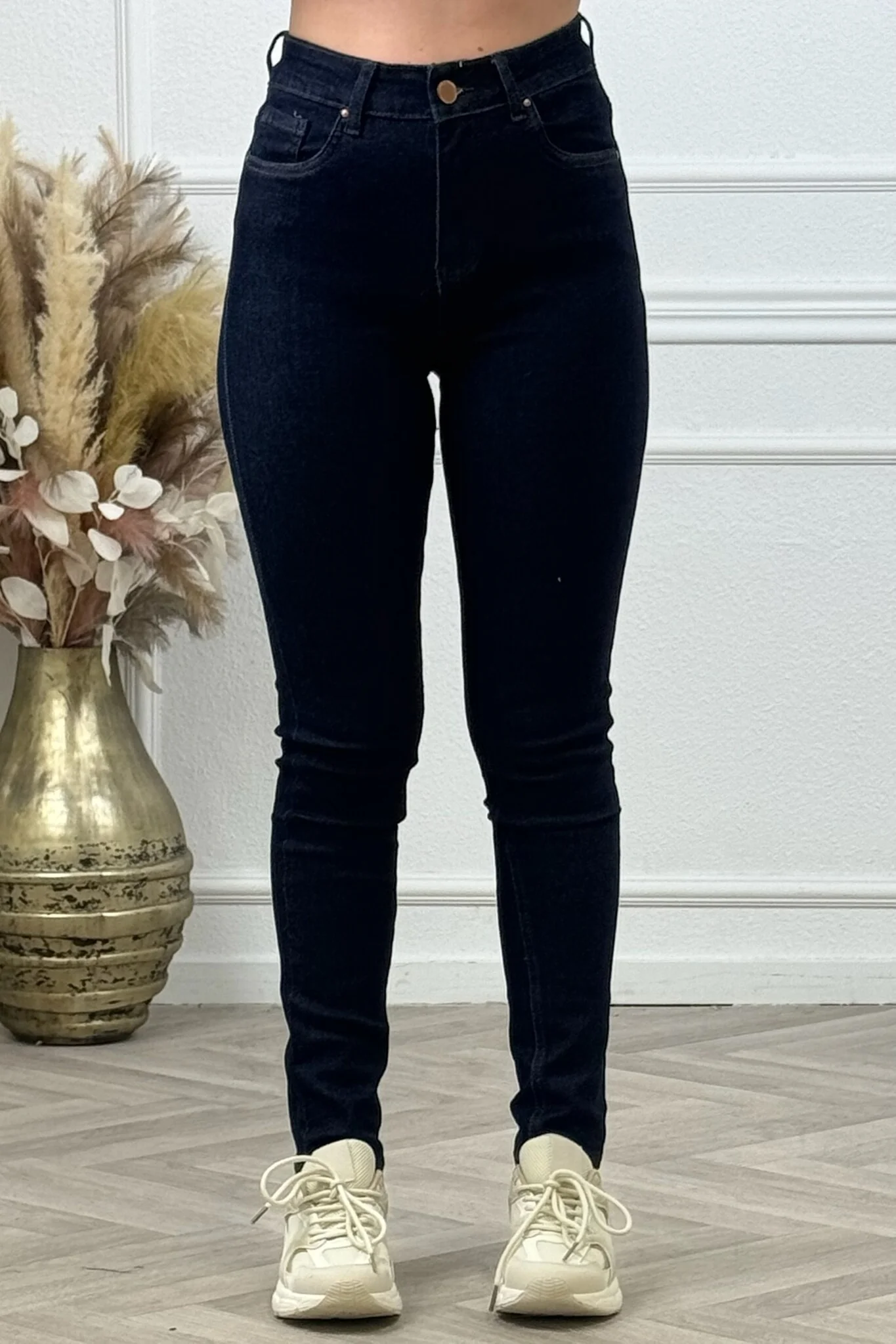 Harper Skinny Jeans - Dark Blue