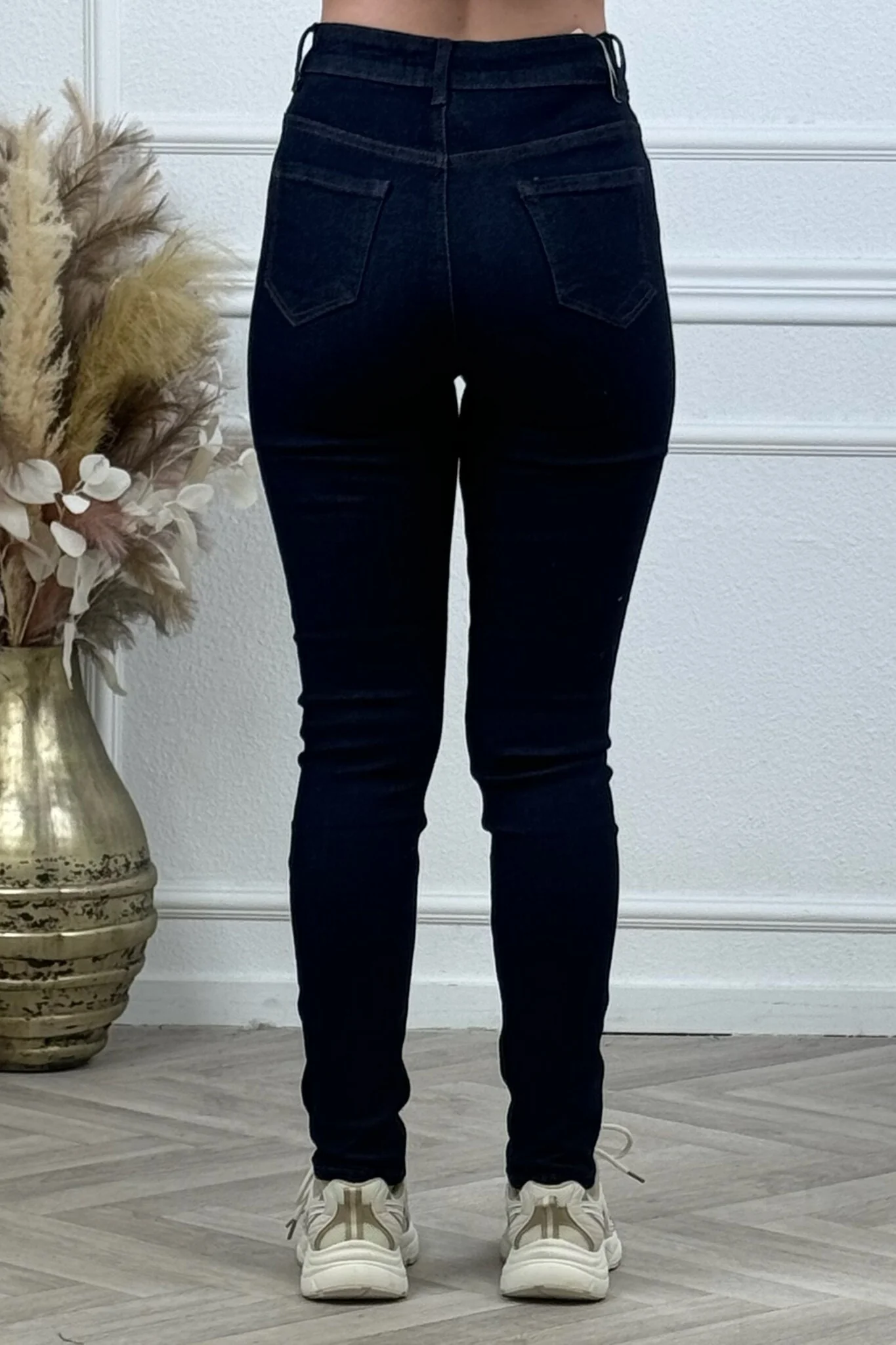 Harper Skinny Jeans - Dark Blue - Image 3
