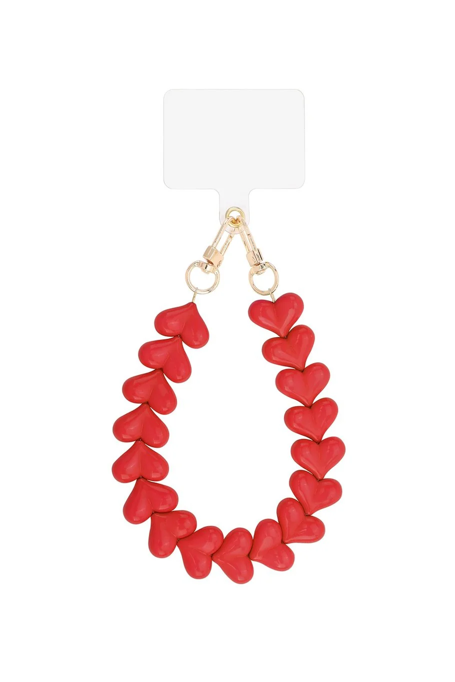 Heart Phone Strap - Red - Image 2