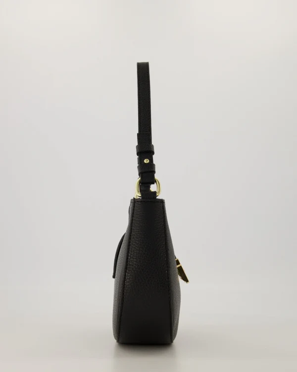 Inez Leather Bag - Black - Image 2