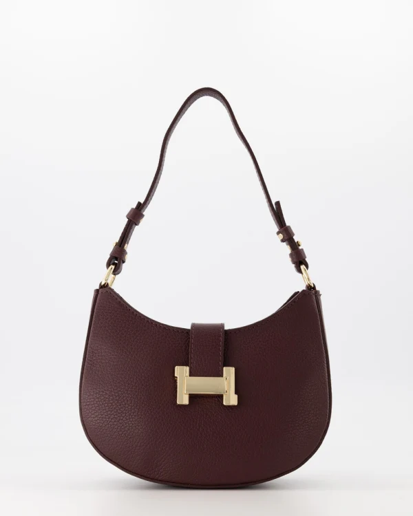 Inez Leather Bag - Bordeaux
