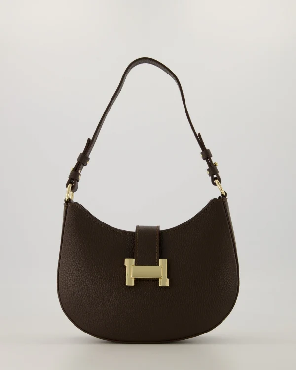 Inez Leather Bag - Brown