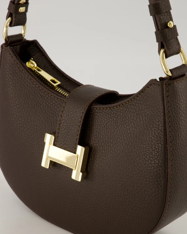Inez Leather Bag - Brown - Image 4