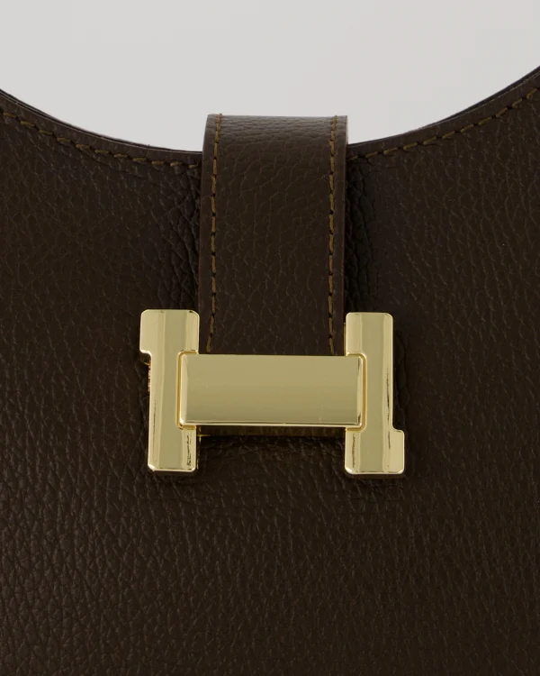 Inez Leather Bag - Brown - Image 5