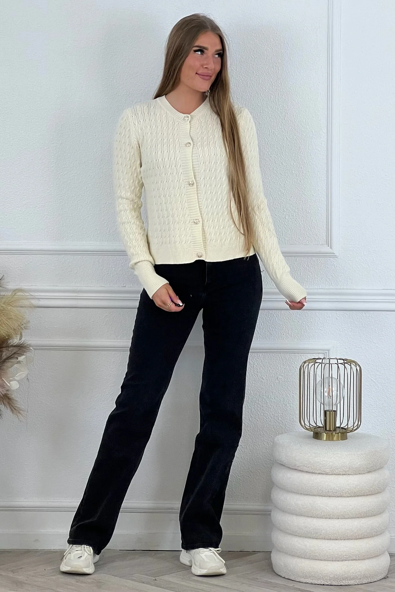 Julie Vest - Creme - Image 2