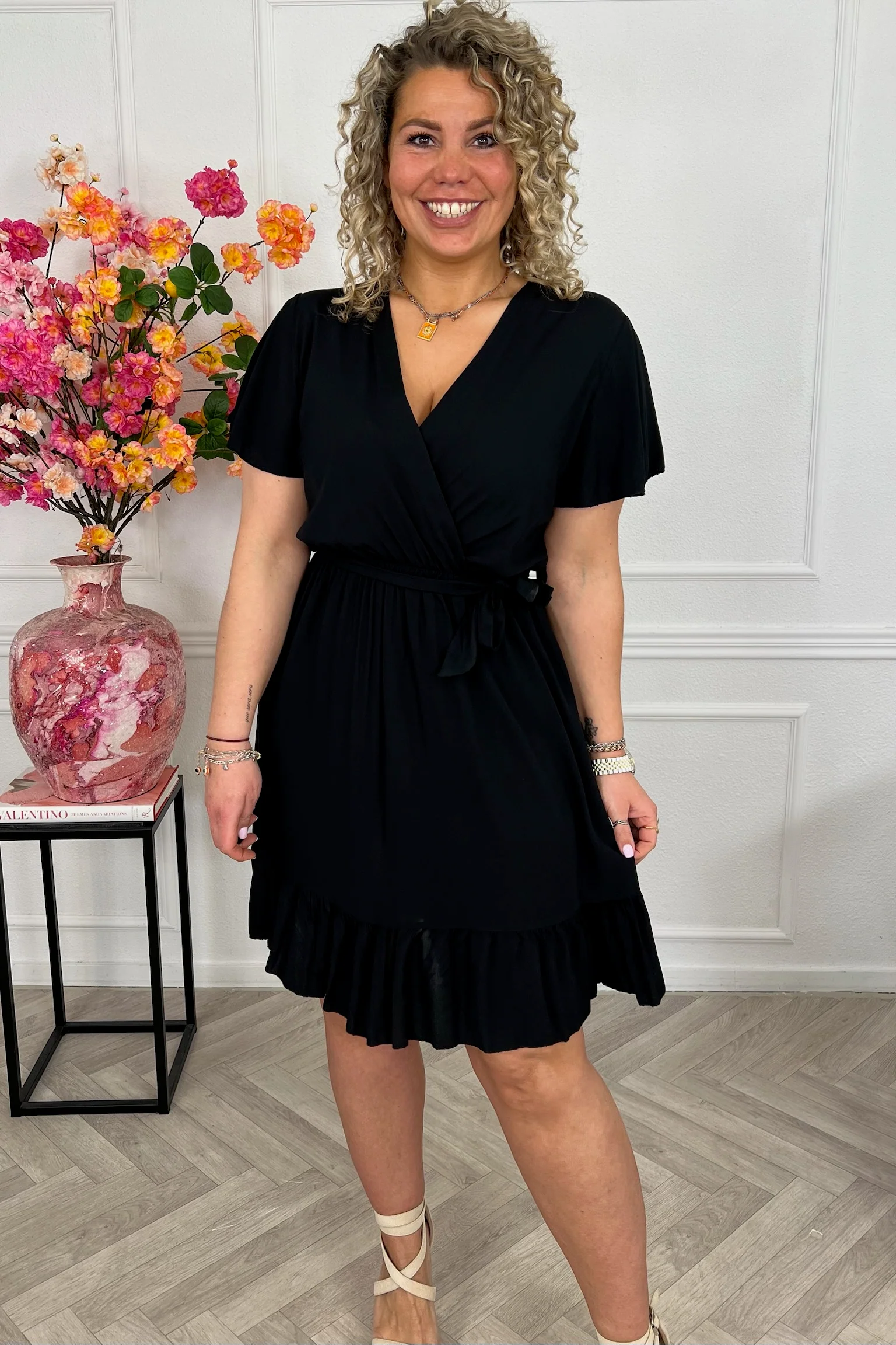 Kae Strik Dress - Black - Image 2