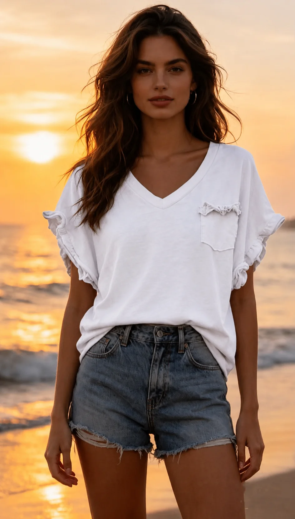 Allison Cotton Shirt - White