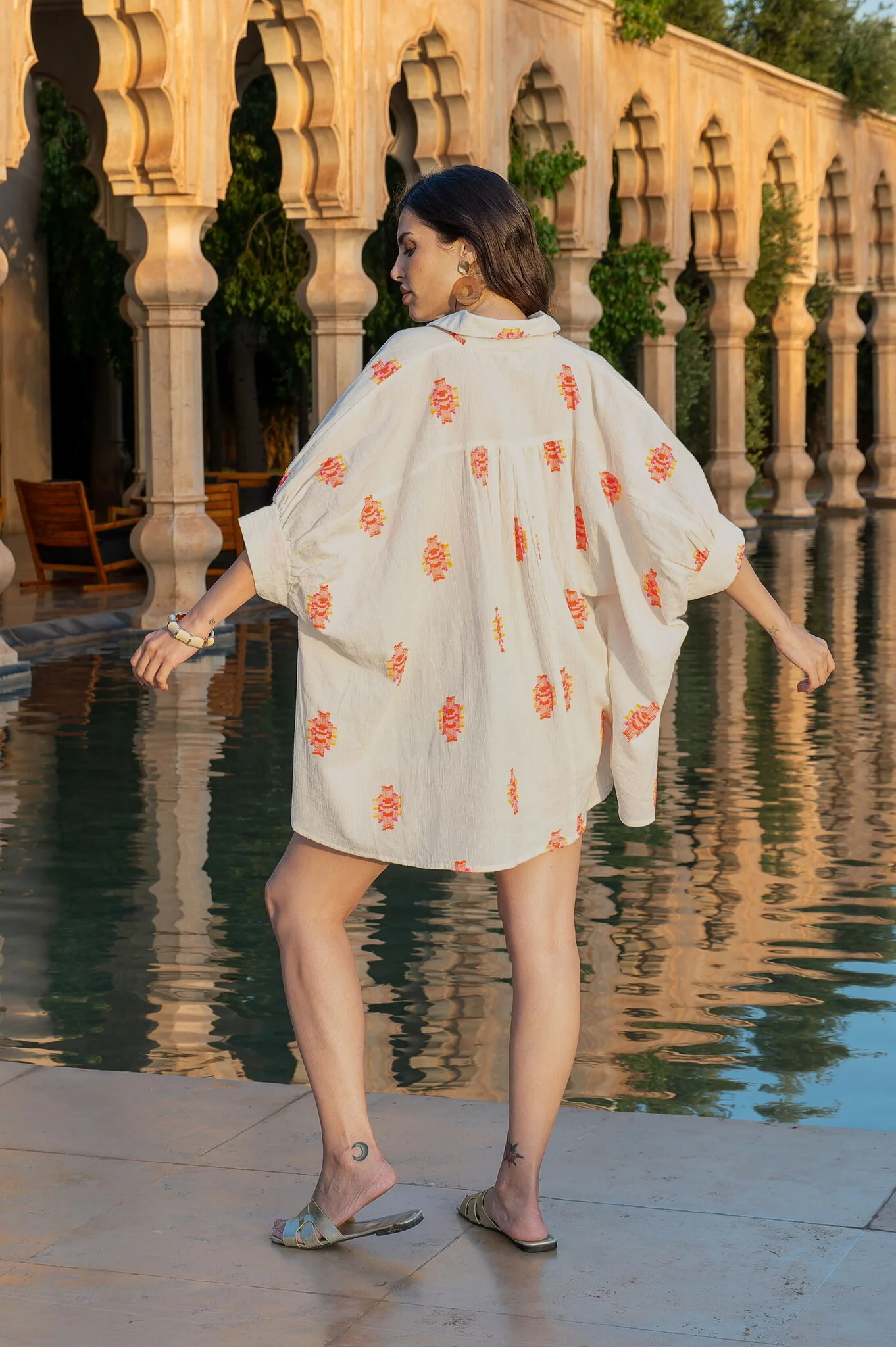 Kini Gause Blouse - Off White - Image 2