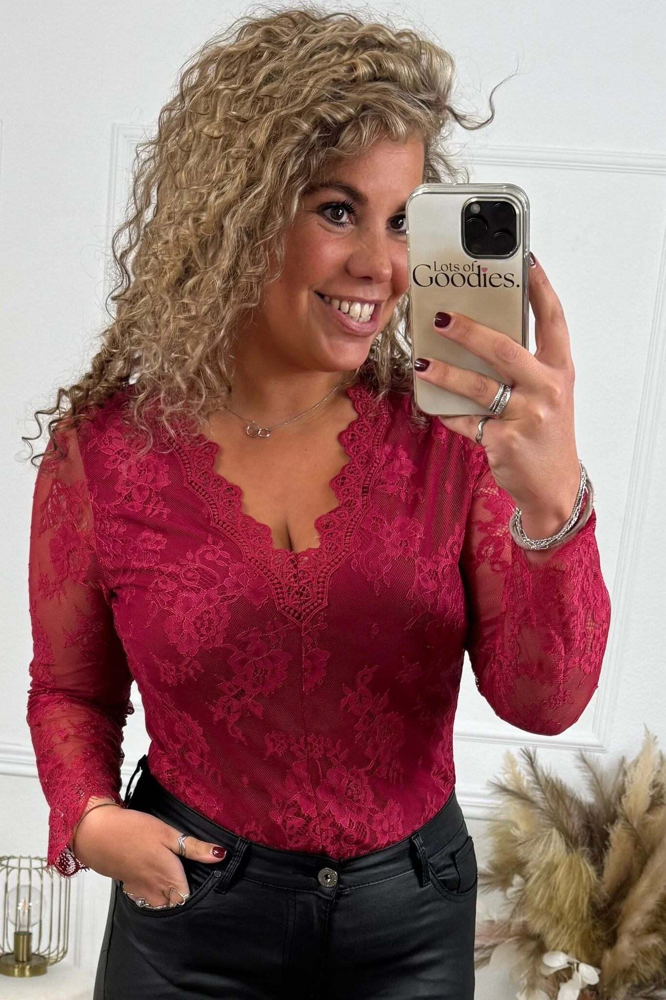 Lace Body - Bordeaux