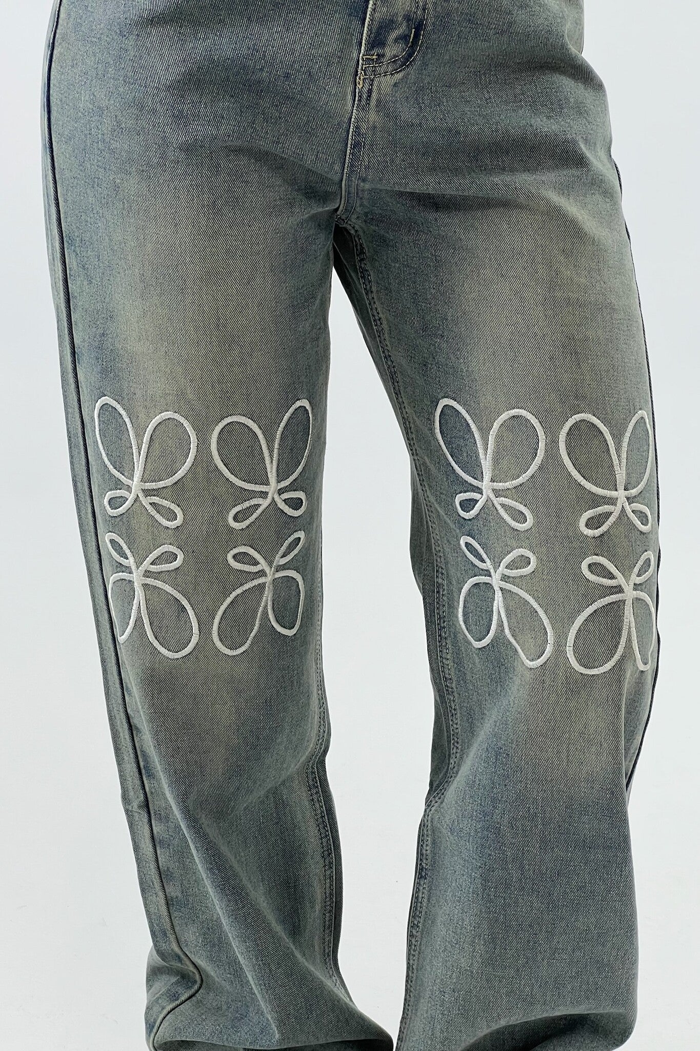 Lena Denim Jeans - Vintage blue - Image 2