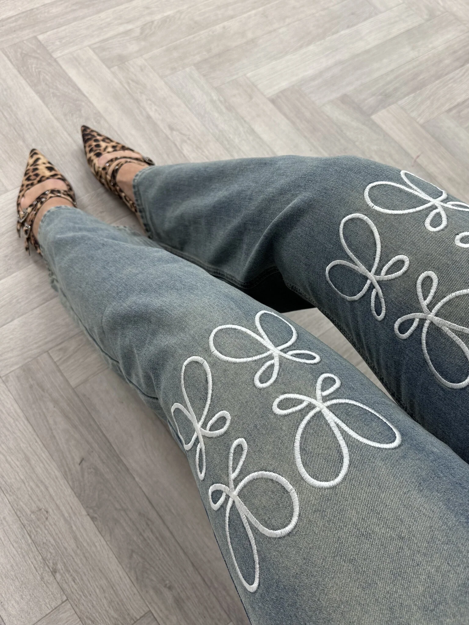 Lena Denim Jeans - Vintage blue - Image 4