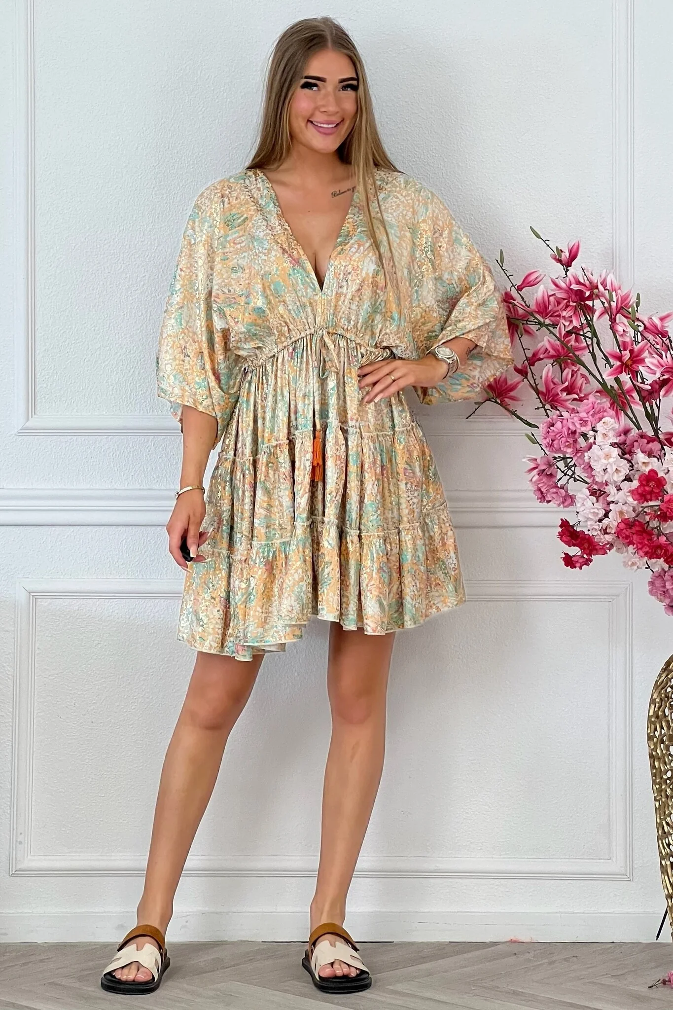 Lily Dress - Leaves Green - Image 2