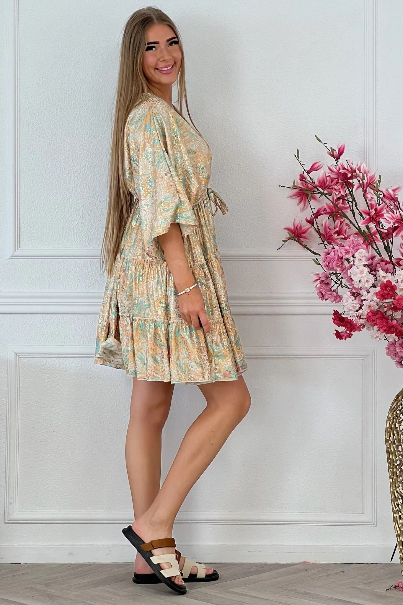 Lily Dress - Leaves Green - Image 4