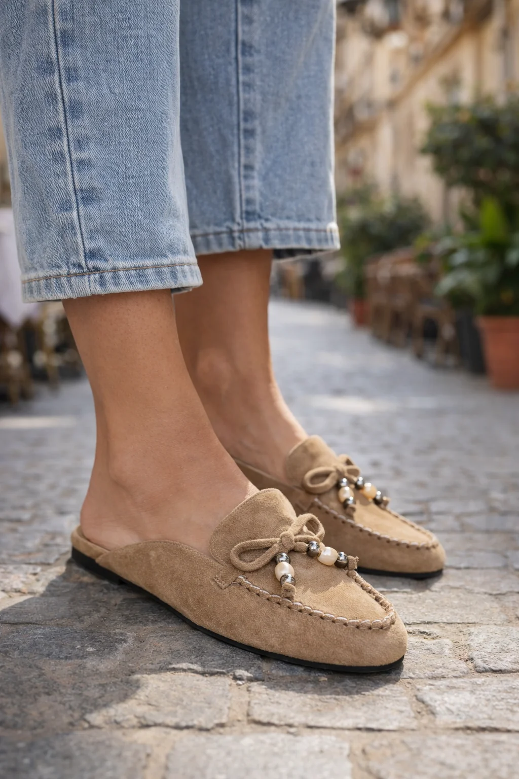 Lotte Summer Loafers - Camel