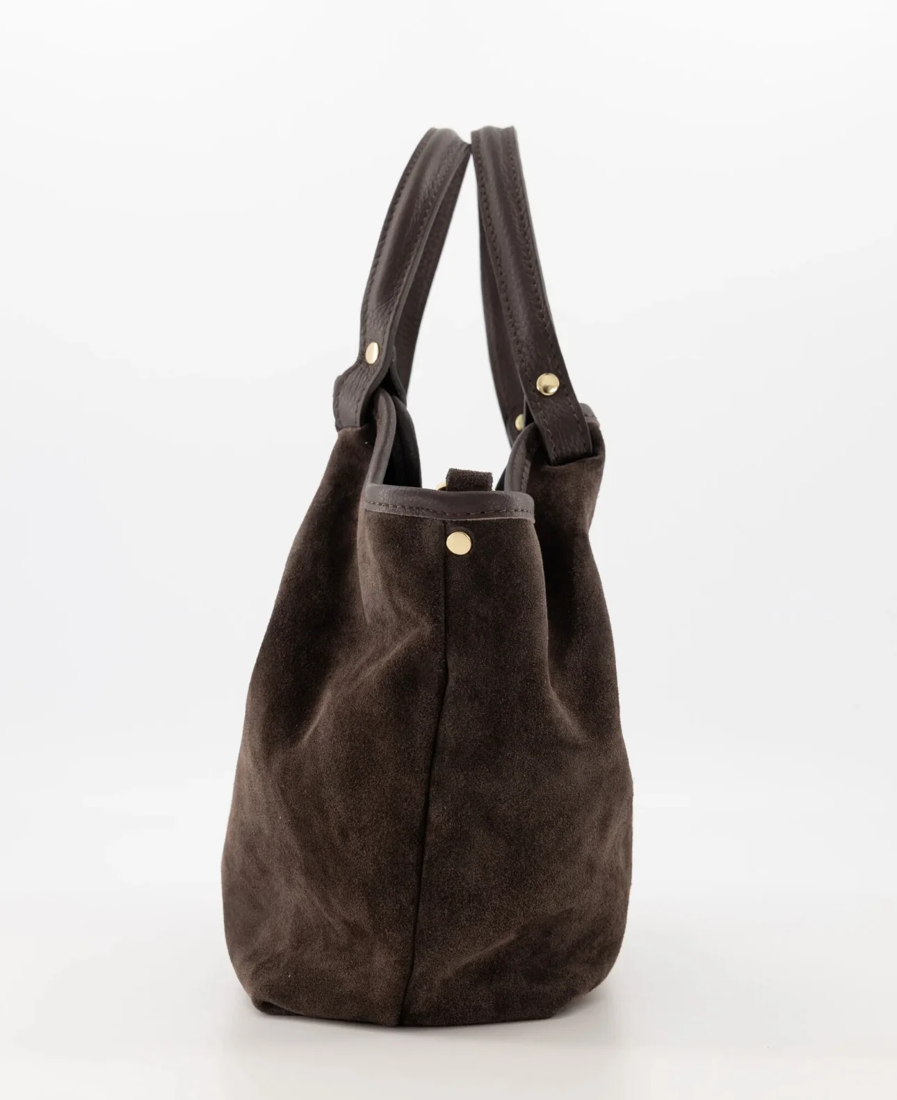 Lou Suede Bag - Dark Brown - Image 2