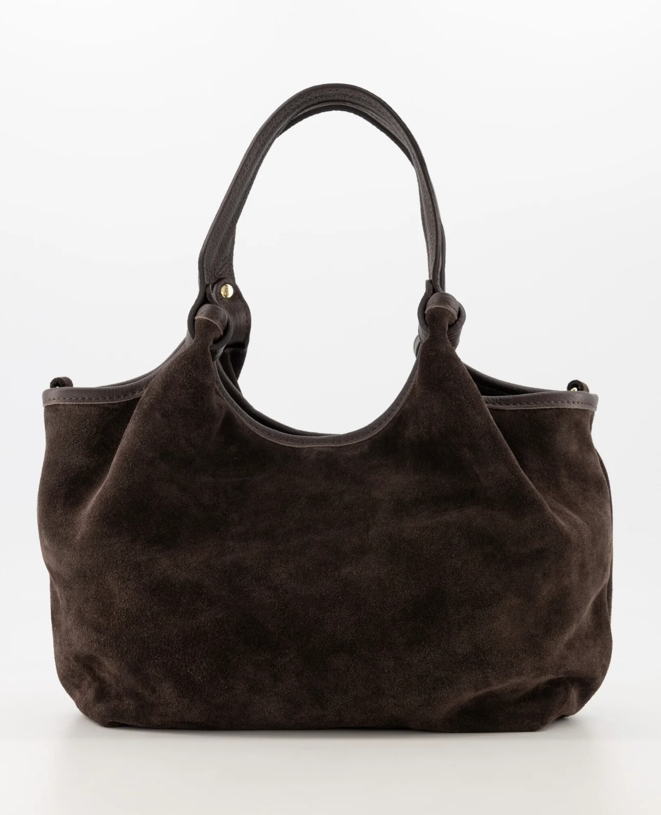 Lou Suede Bag - Dark Brown - Image 5