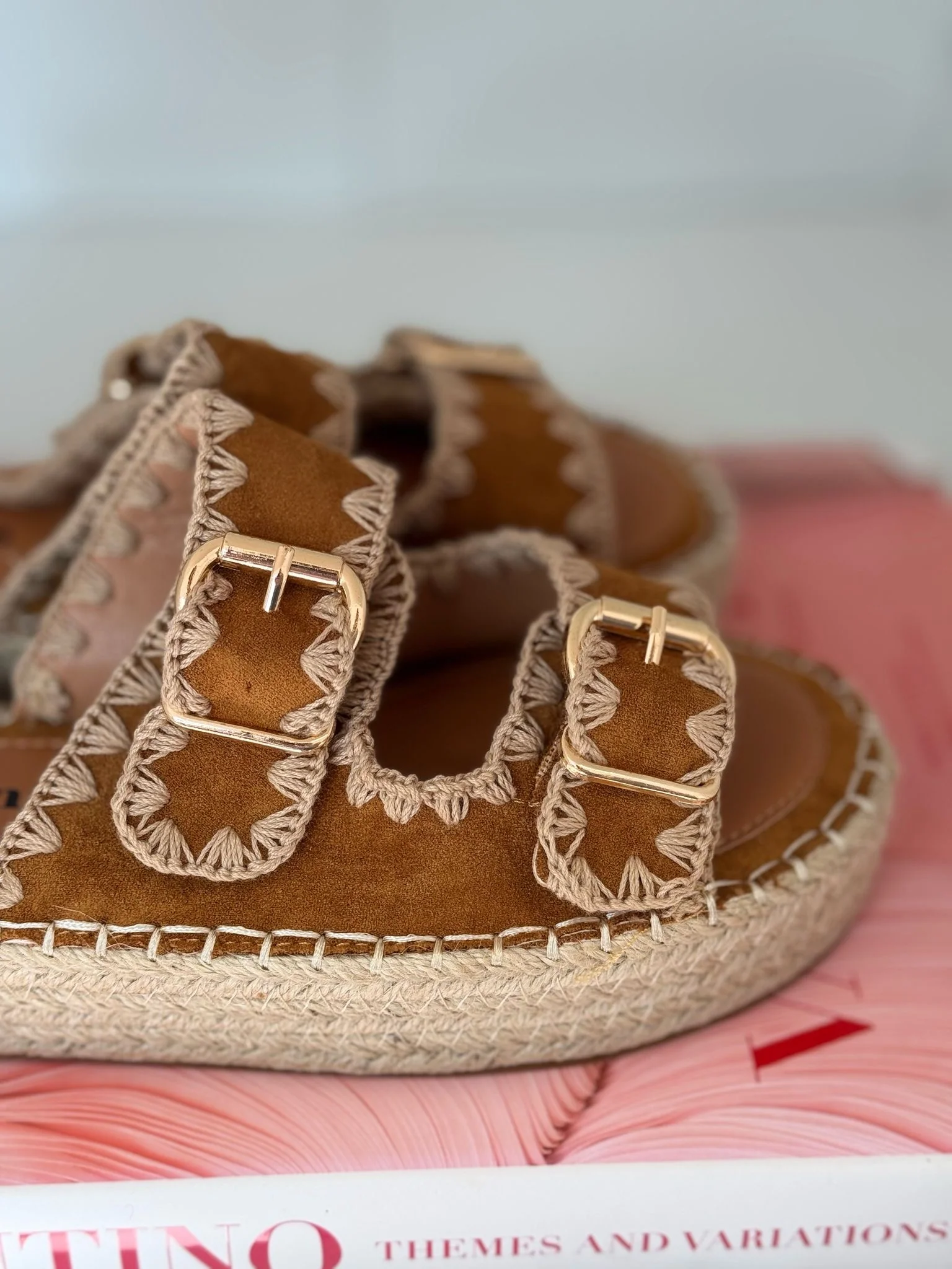 Lovely Summer Sandal - Camel - Image 2