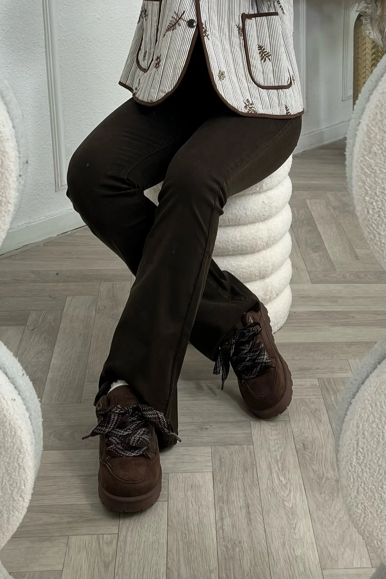Luna Winter Sneaker - Brown