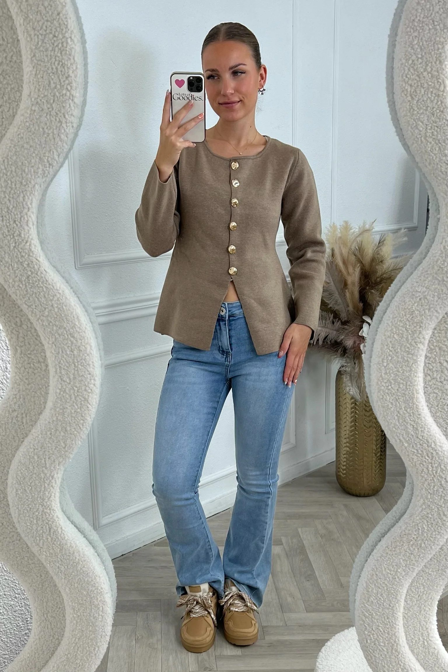 Luna Winter Sneaker - Camel - Image 6