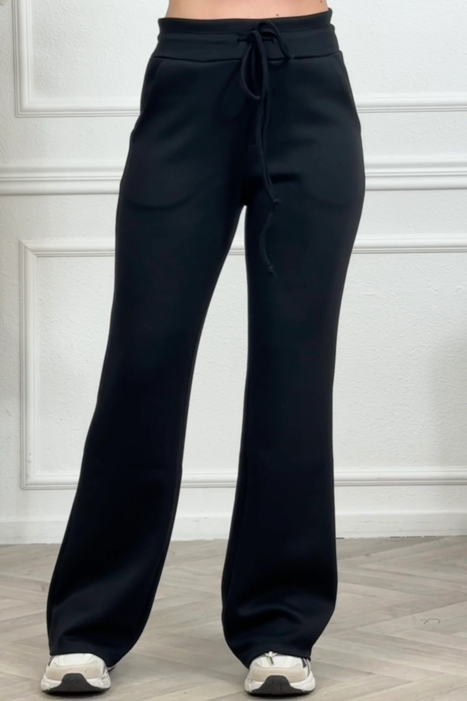 Luxury Scuba Pants - Black