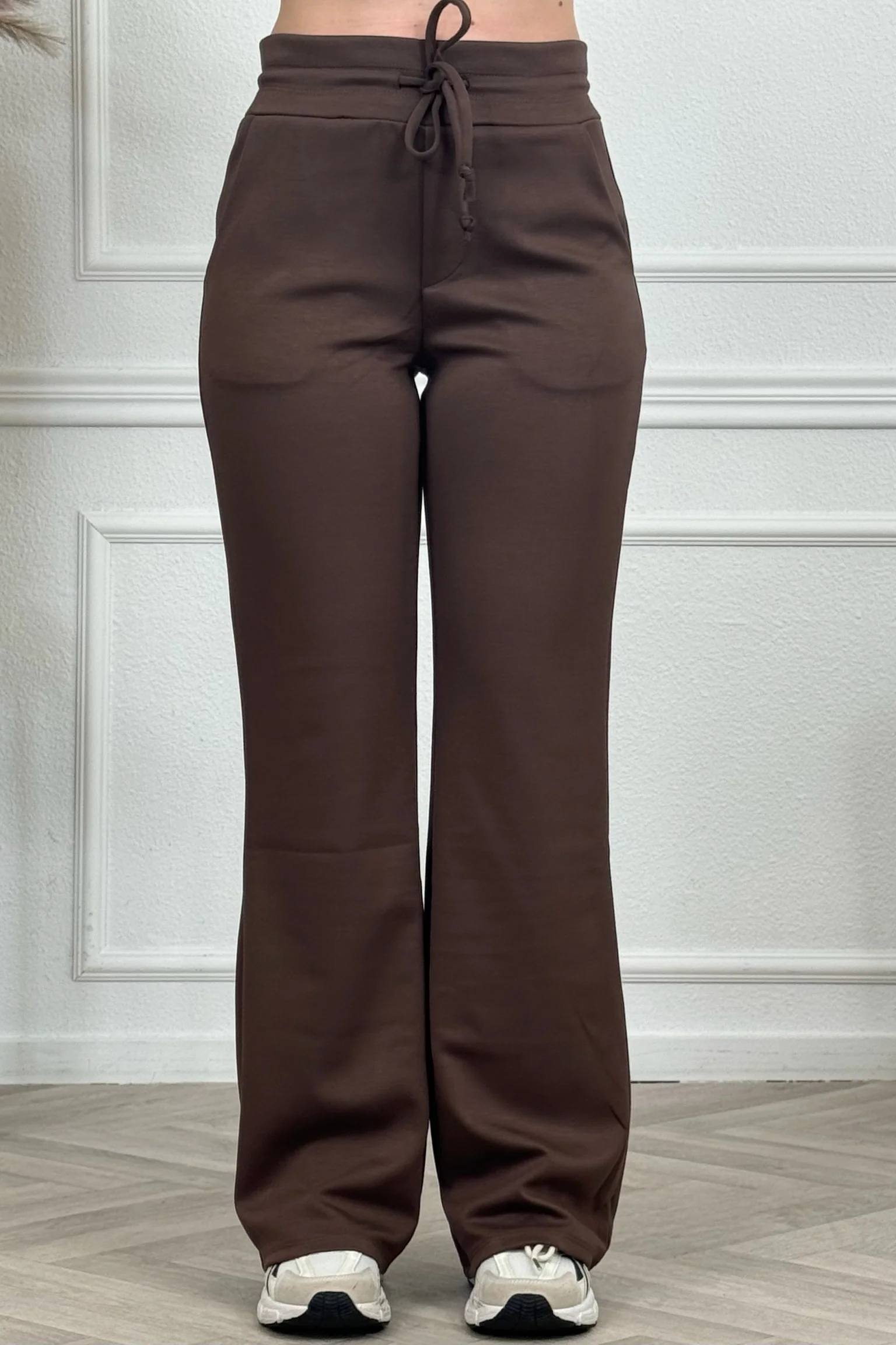 Luxury Scuba Pants - Chocolate - Image 2