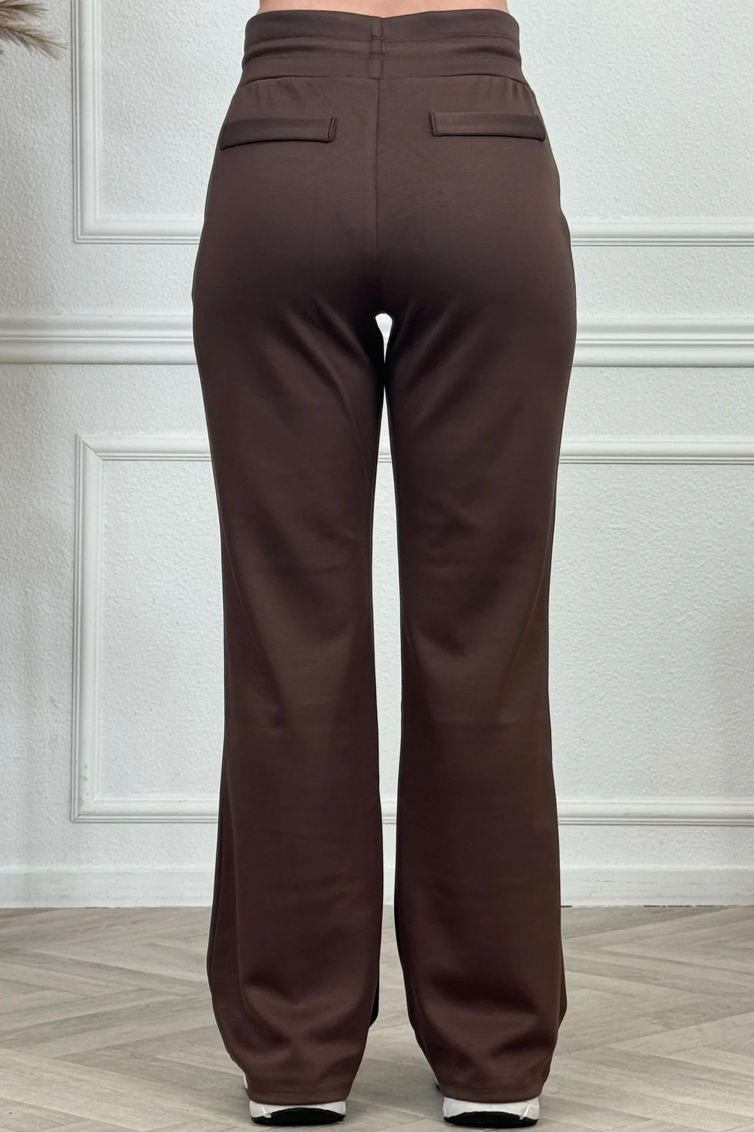 Luxury Scuba Pants - Chocolate - Image 5