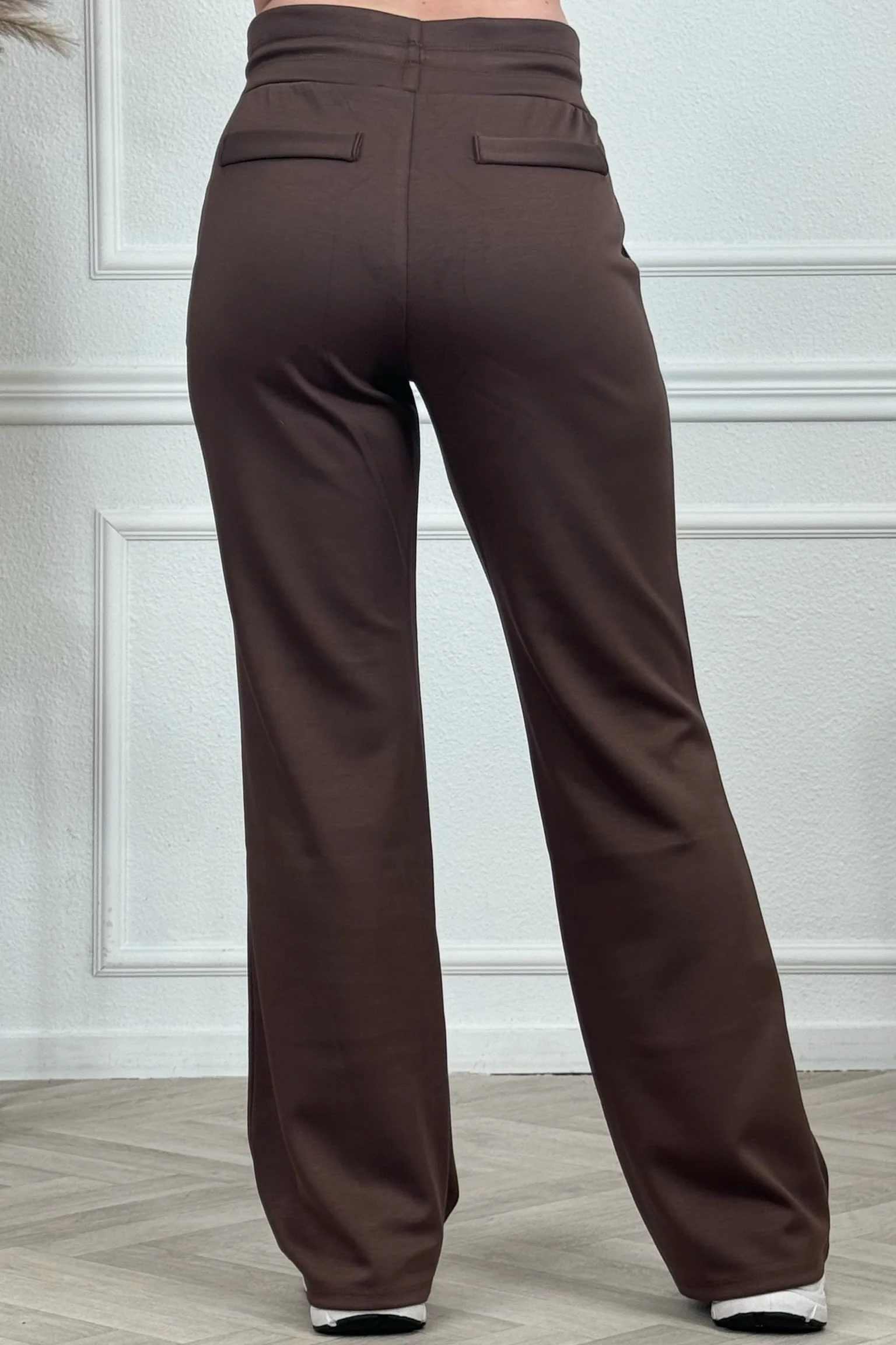 Luxury Scuba Pants - Chocolate - Image 6