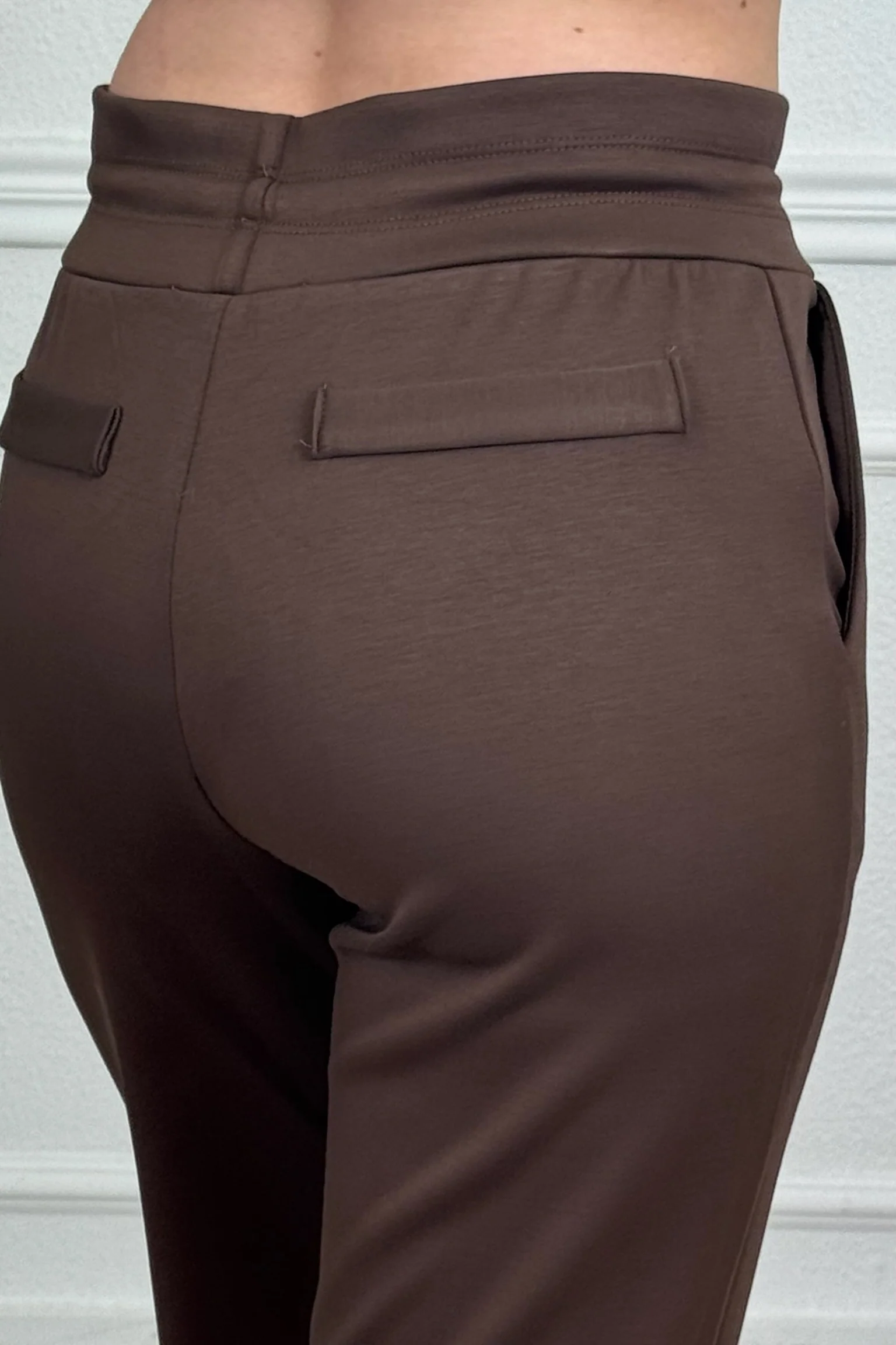 Luxury Scuba Pants - Chocolate - Image 7