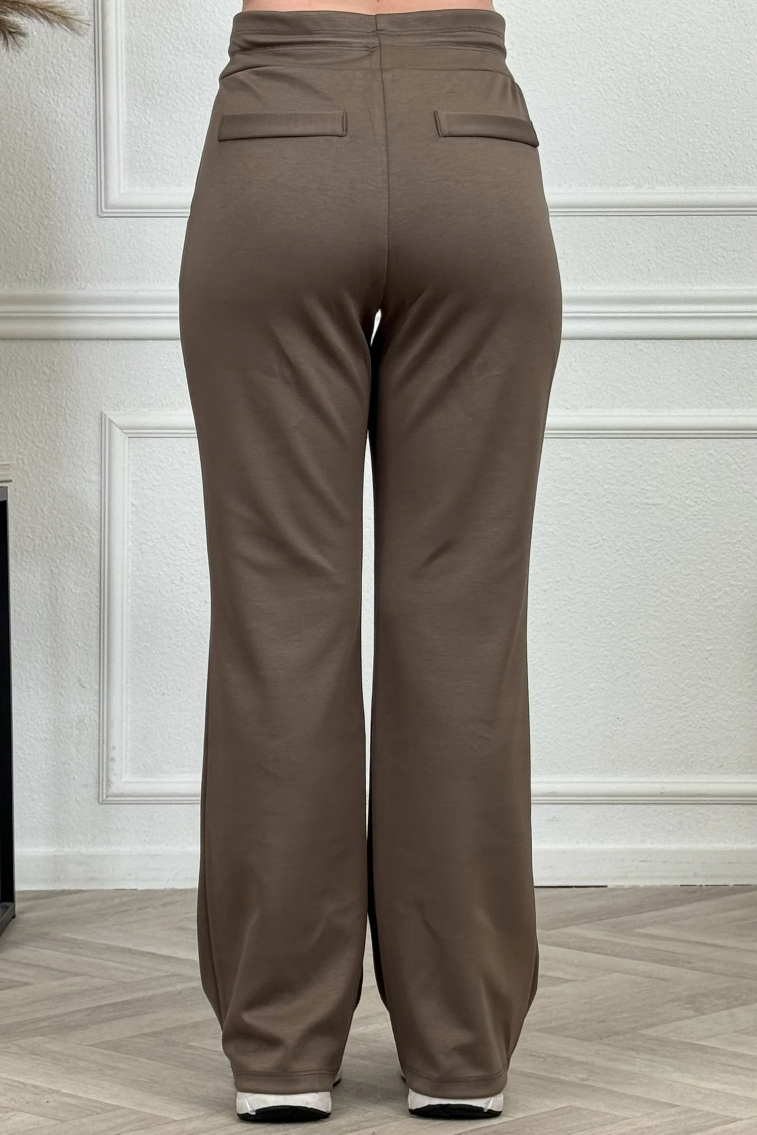 Luxury Scuba Pants - Taupe - Image 4