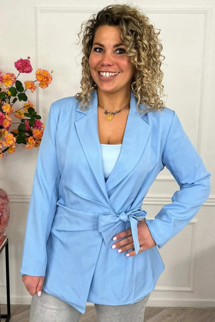 Maxime Strik Blazer - Light Blue