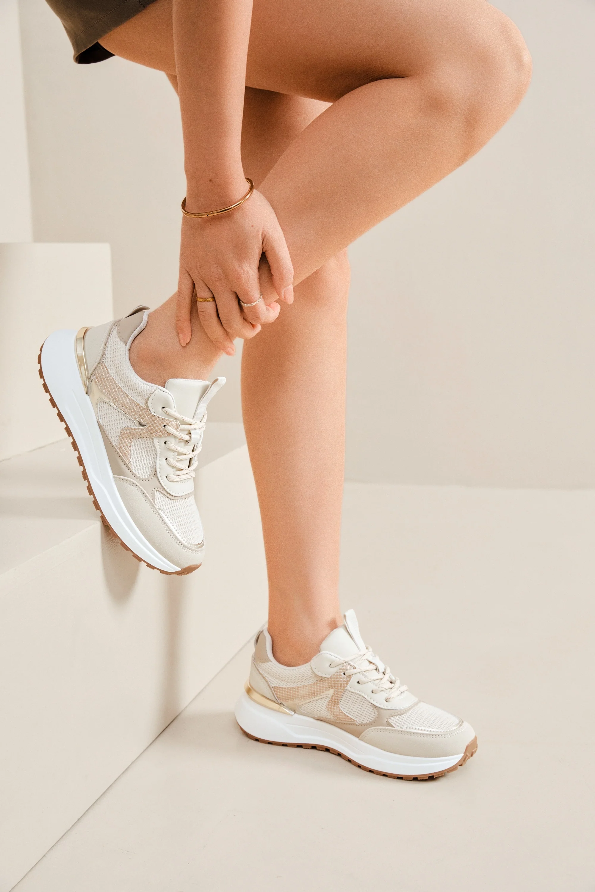 Miami Summer Sneakers - Beige