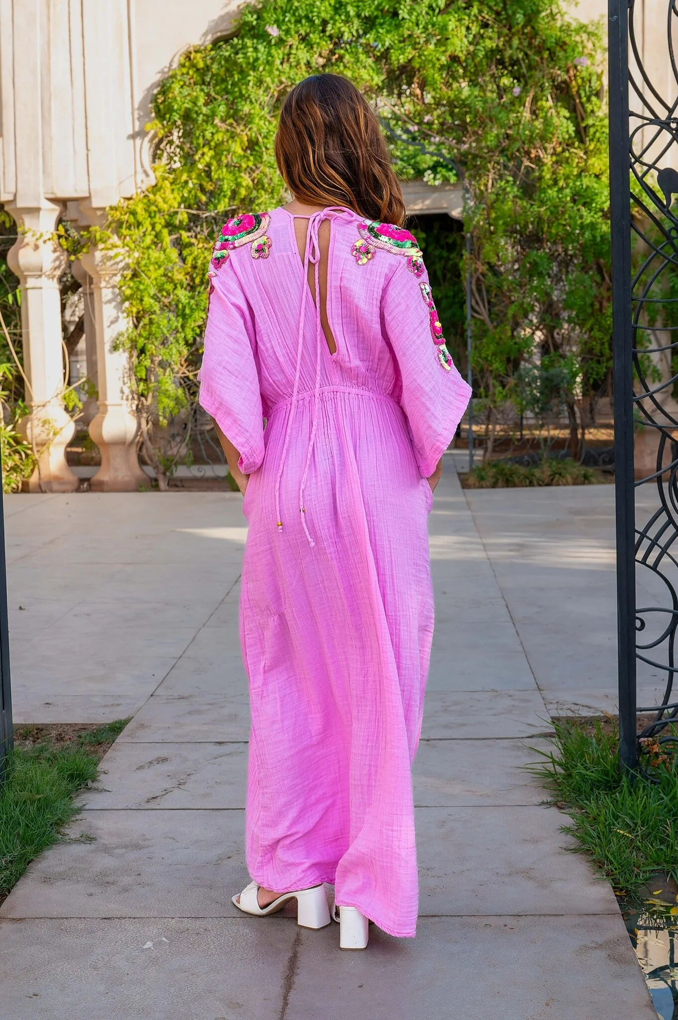 Mirty Sequins Dress - Pink - Image 2