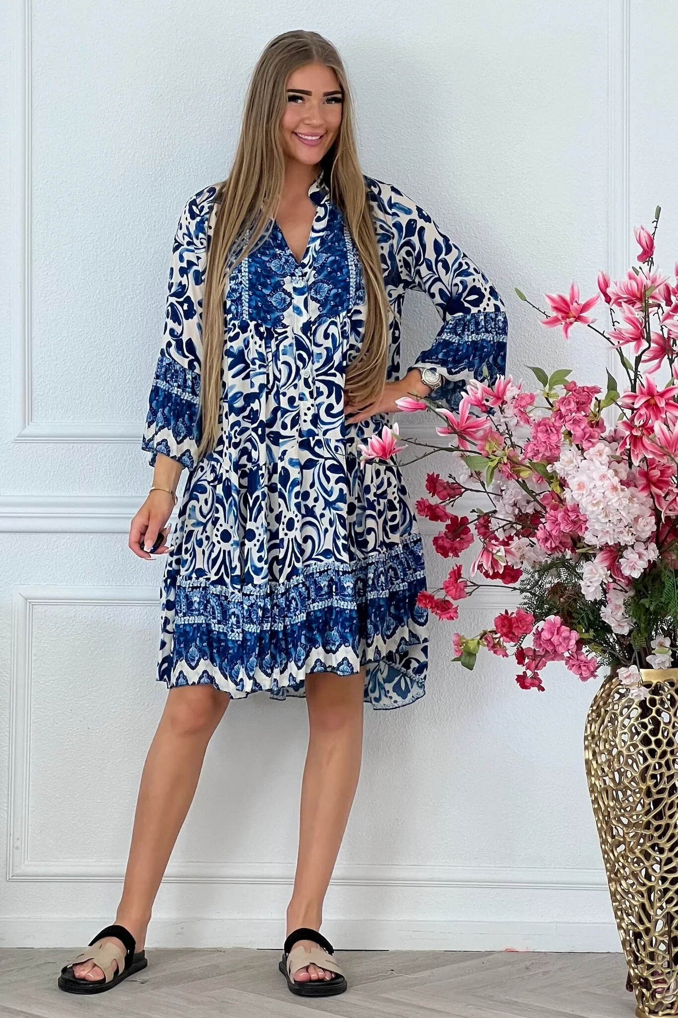 Monaco Dress - Kobalt