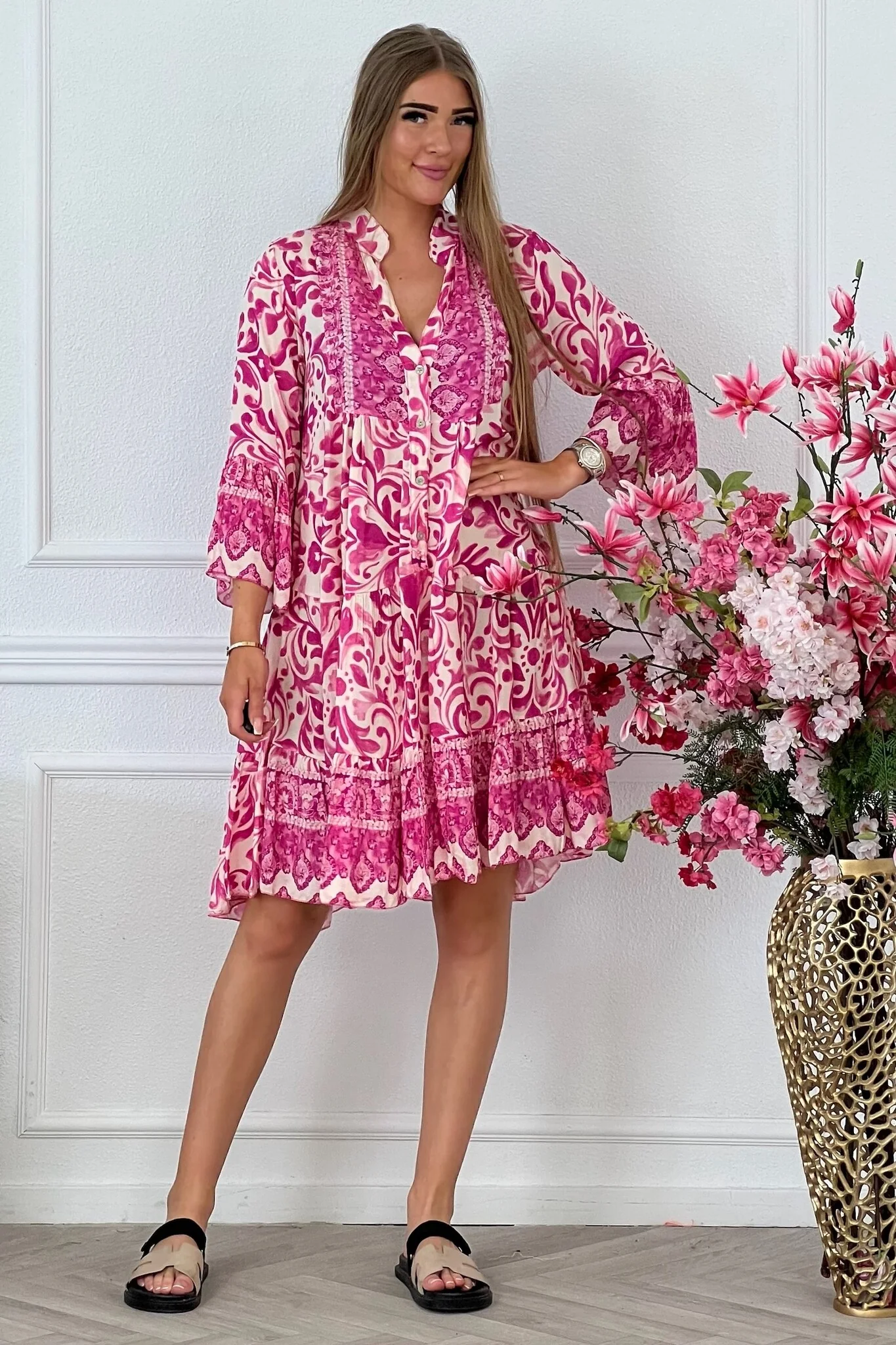 Monaco Dress - Pink - Image 2
