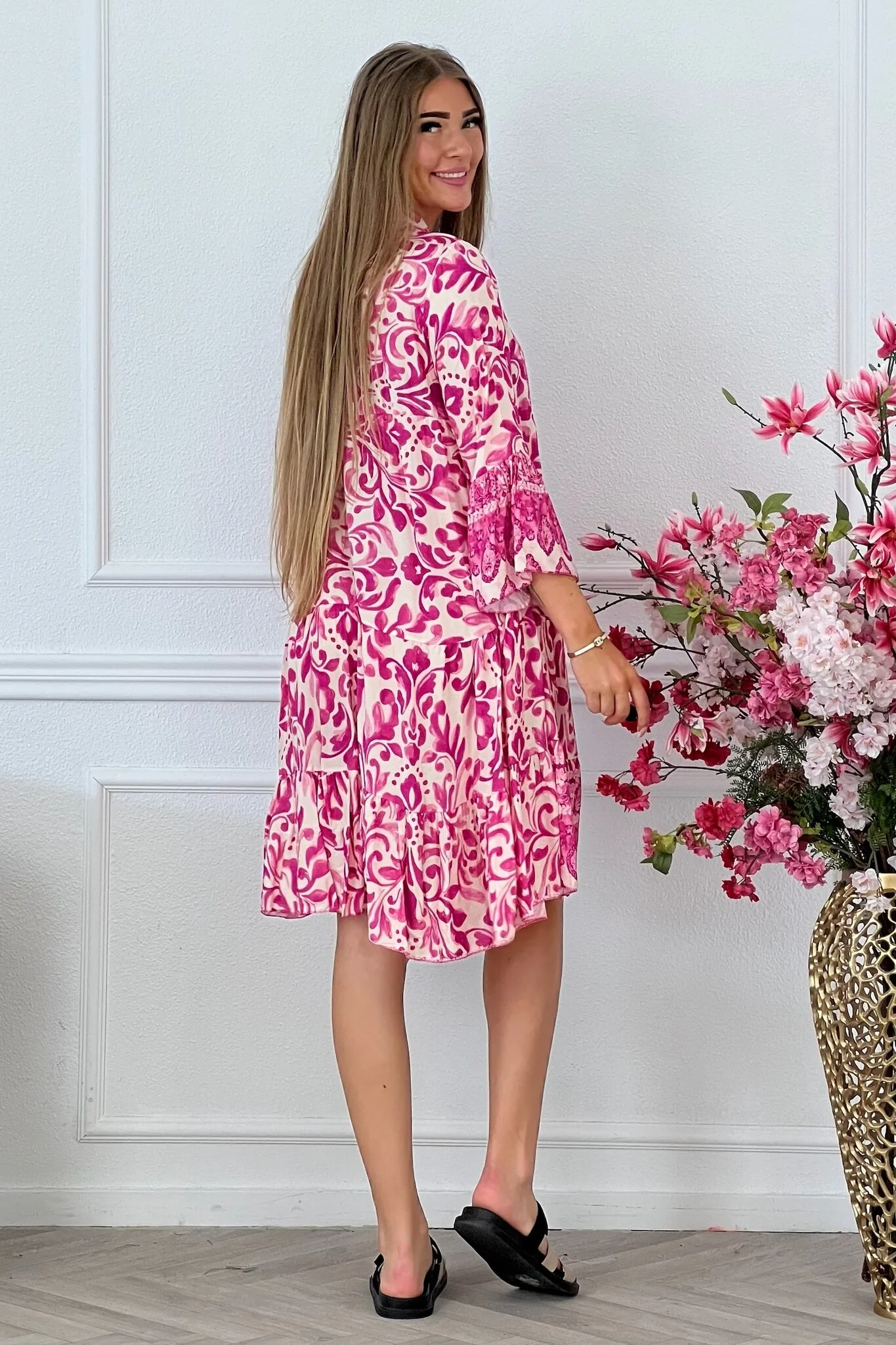 Monaco Dress - Pink - Image 4